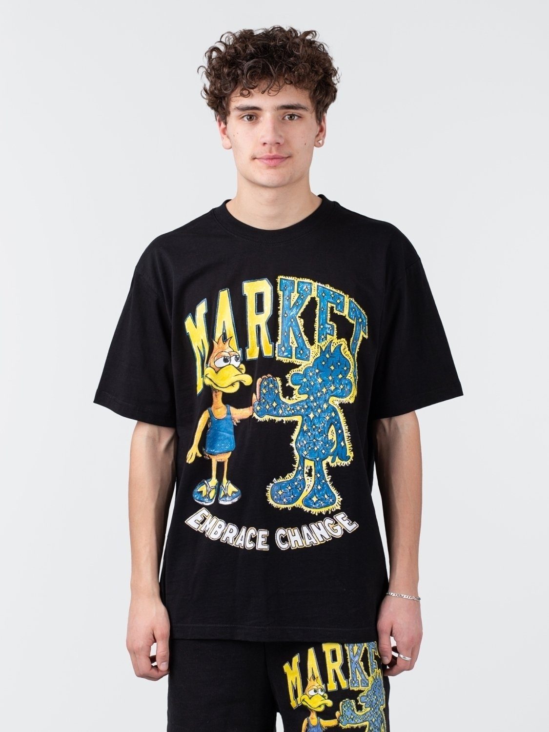 T-Shirt Tee Dark Market Duck Black Market Light and