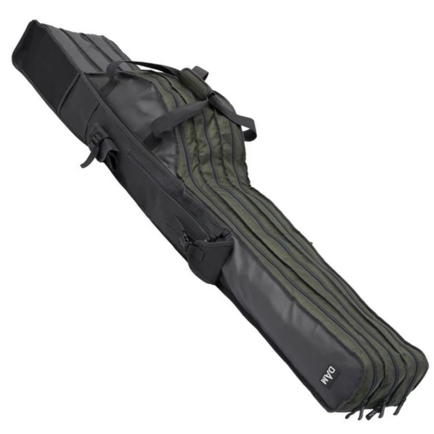 DAM Fishing Angelrutentasche DAM Compartment Rod Bag 3 Fächer 130x31x29cm - Rutentasche