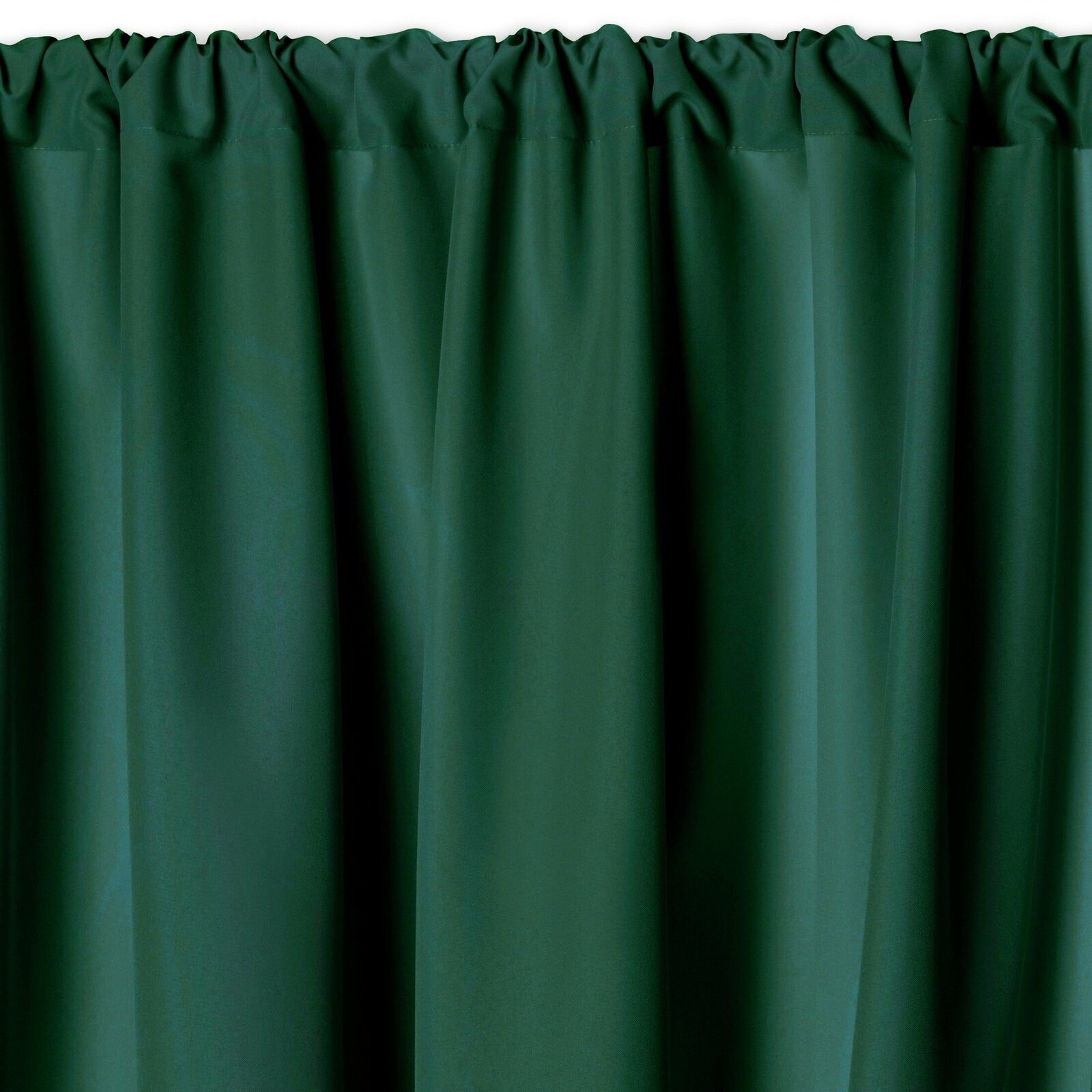 Eurofirany Outdoorvorhang GARDEN, wasserdichter Terrassenvorhang (1 St), Stangendurchzug, Lichtschutz, Polyester, für Pavillon, Pergola & Balkon, wetterfest, UV-Schutz