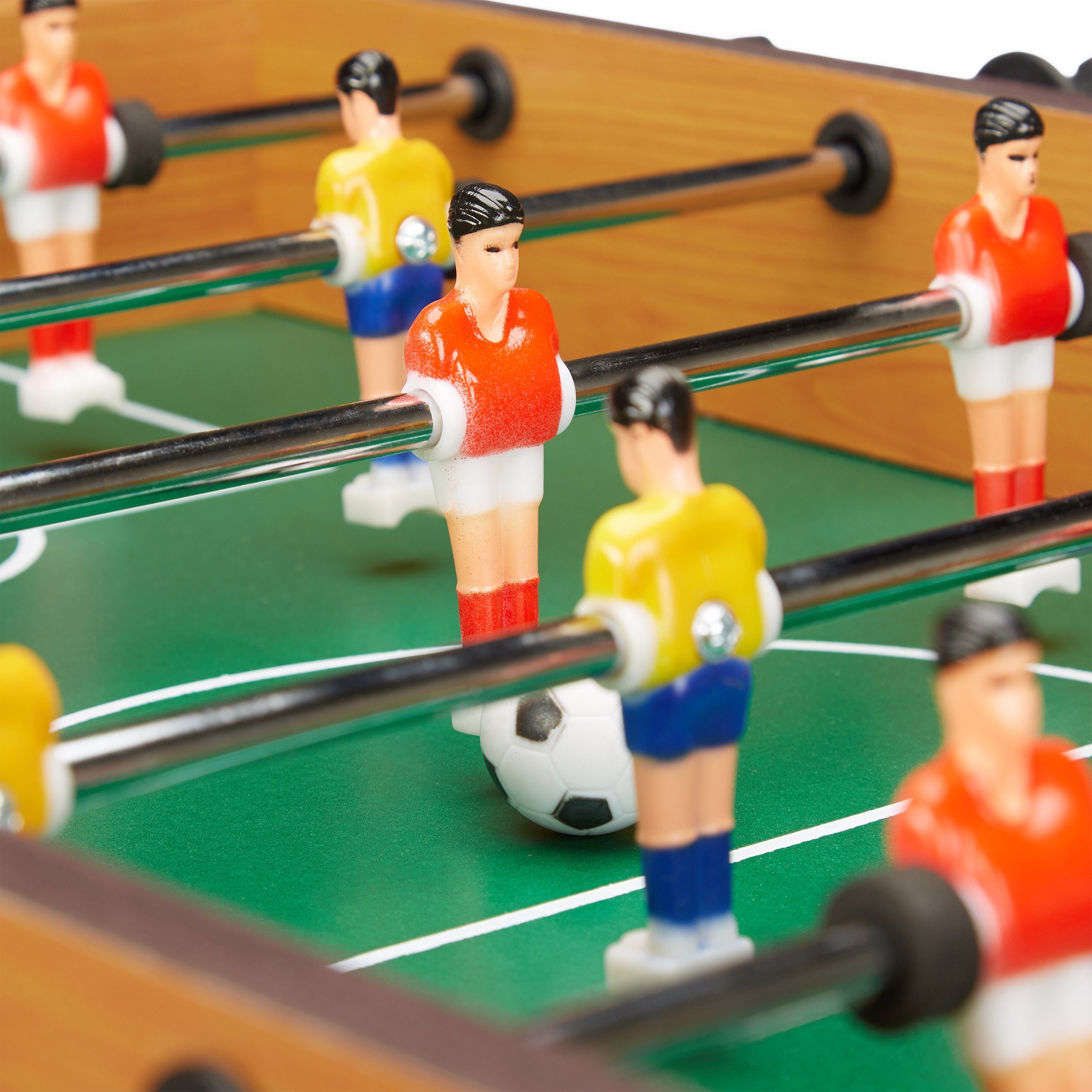 relaxdays Tischfußballspiel Tischkicker