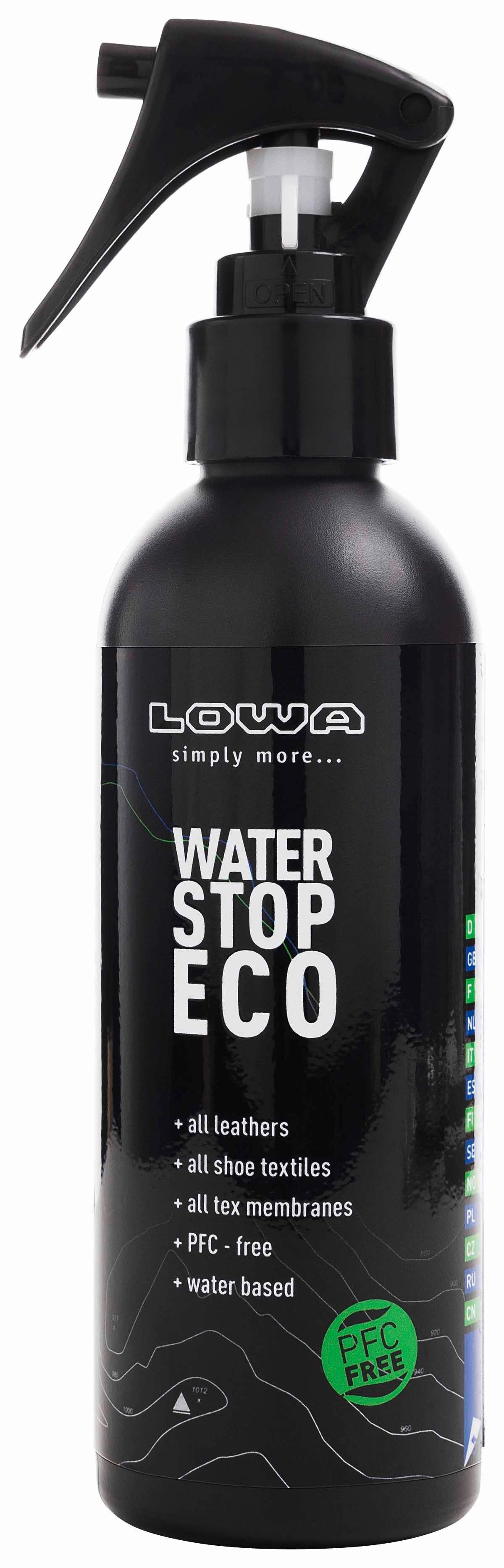 Lowa LOWA Imprägnierspray Water Stop Eco 200ml PFC Free Schuh-Imprägnierspray