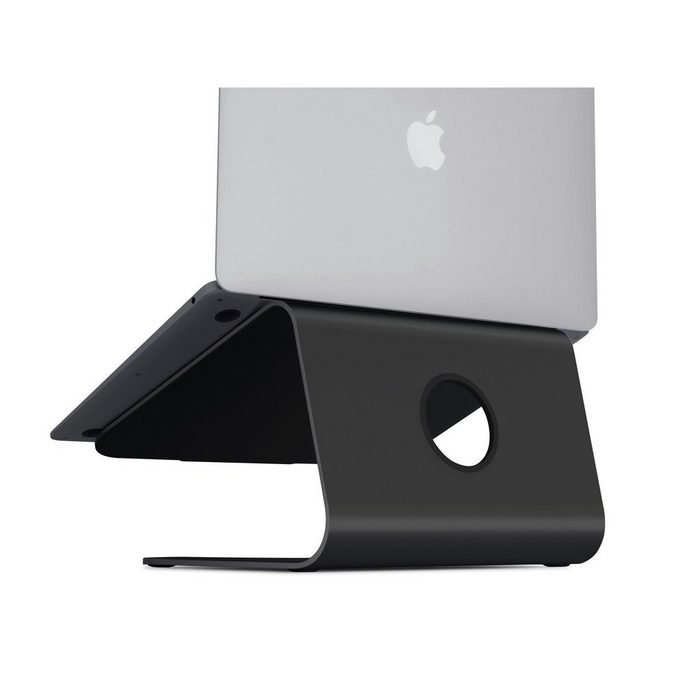 Rain Design mStand - Aluminium Stand für MacBooks Notebooks bis 15 Zoll schwarz Laptop-Ständer