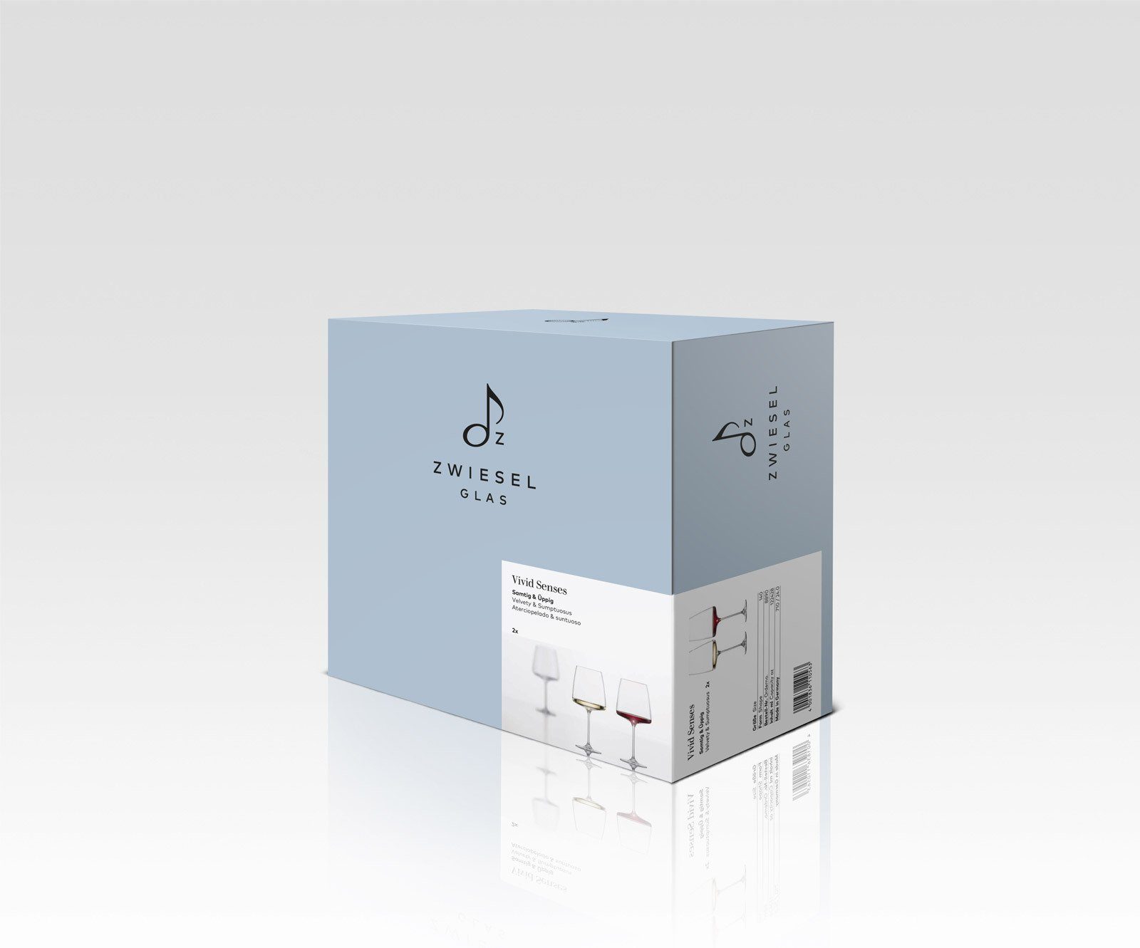 Zwiesel Glas Weinglas Vivid Senses Weingläser 710 ml 2er Set, 2-tlg., Glas