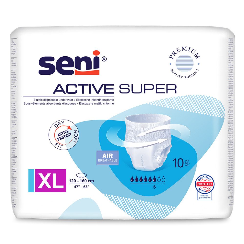 Inkontinenz-Pants Seni Active Super Extra Large Inkontinenzslip (1x1