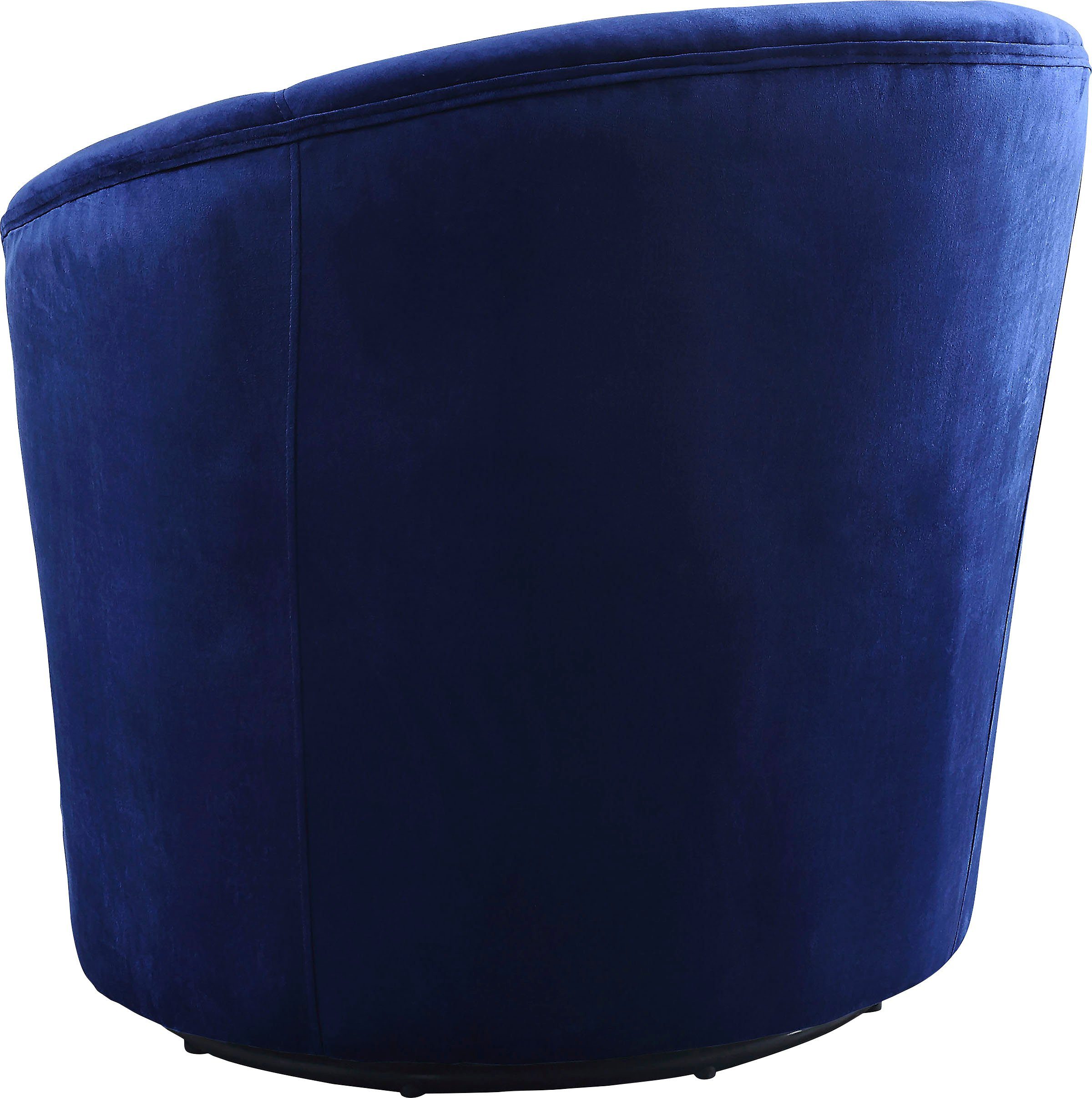 ATLANTIC home collection Drehsessel Colin, 360Â° frei drehend, in Samtveloursbezug, inkl. Zierkissen