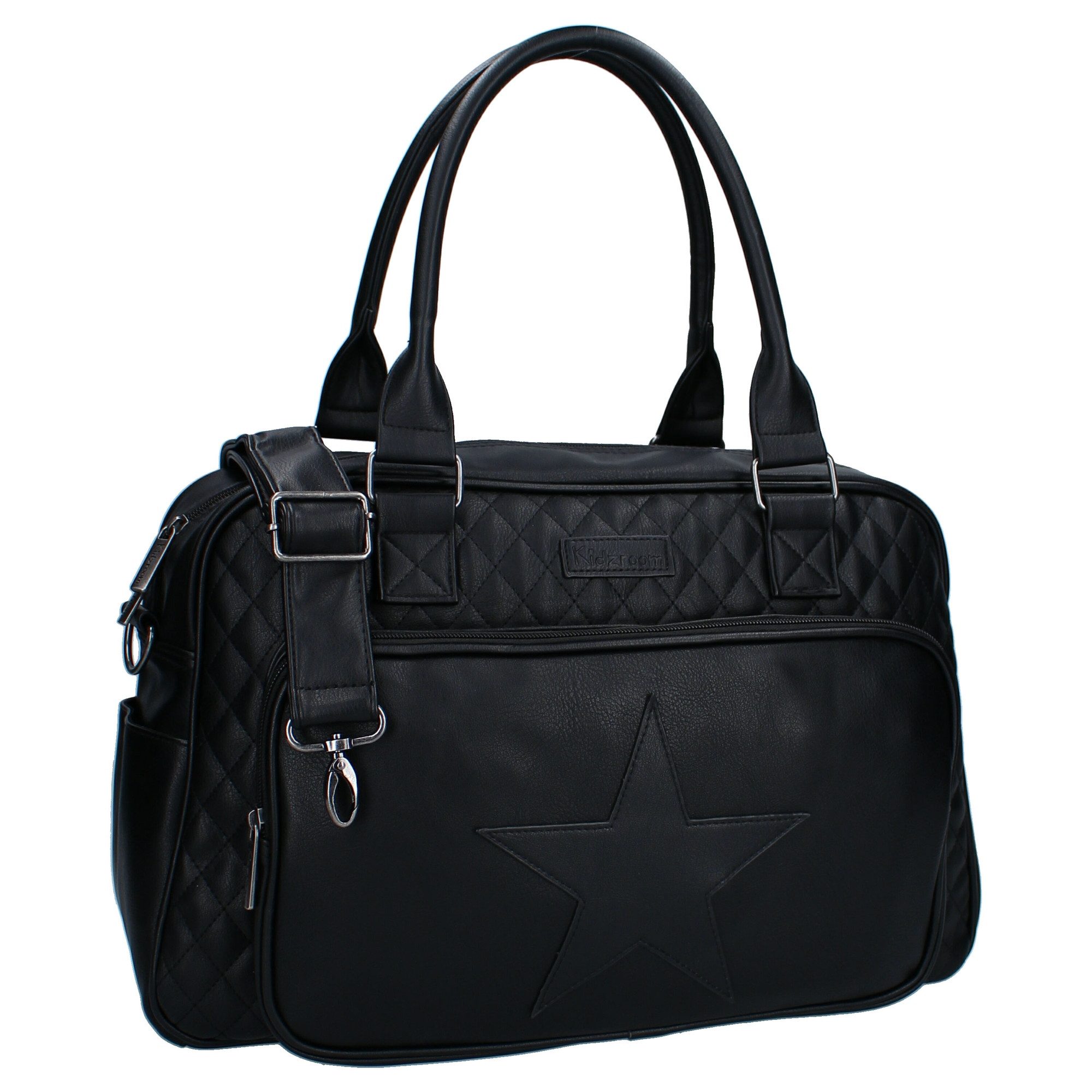 Vadobag Wickeltasche Care Coloured Stars, mit viel Stauraum und passender Wickelunterlage