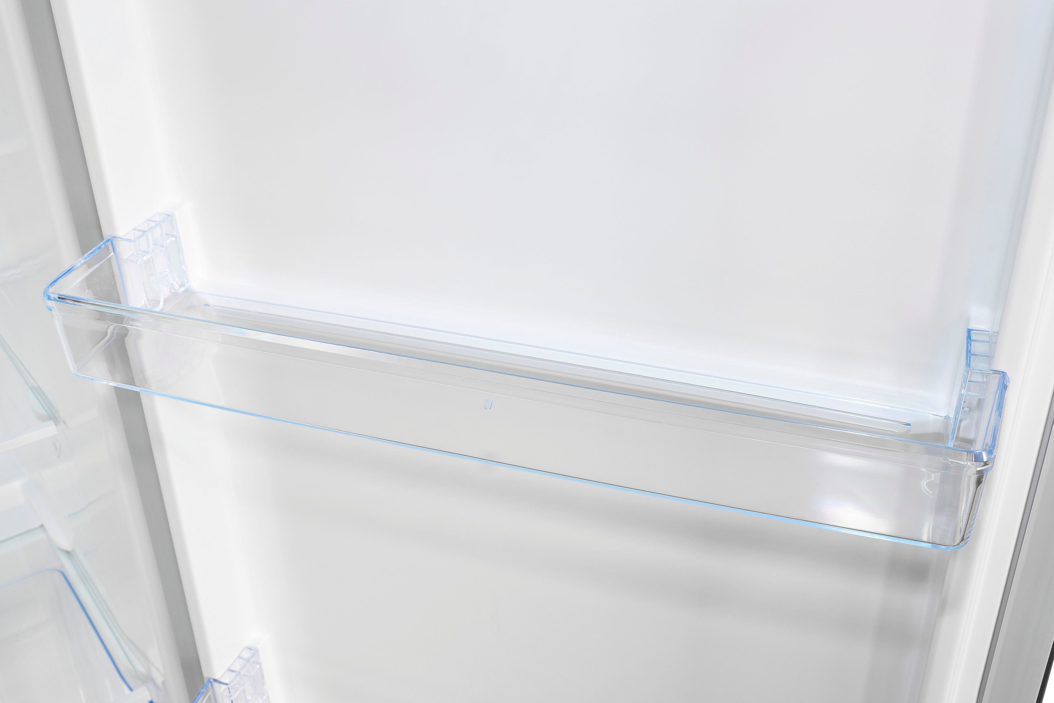 Vollraumkühlschrank breit KS320-V-H-010E, cm edelstahl hoch, 143,4 cm exquisit 55