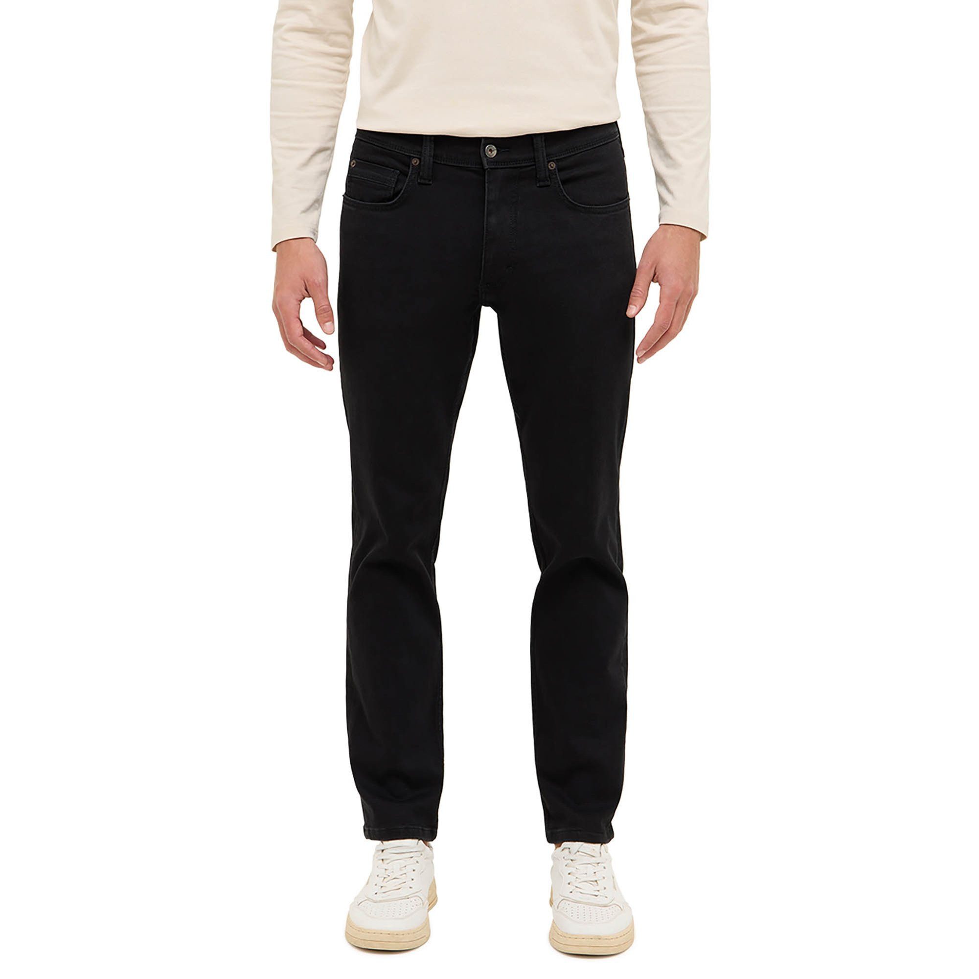 MUSTANG Regular-fit-Jeans Herren Jeans Baumwolle Style Washington Straight