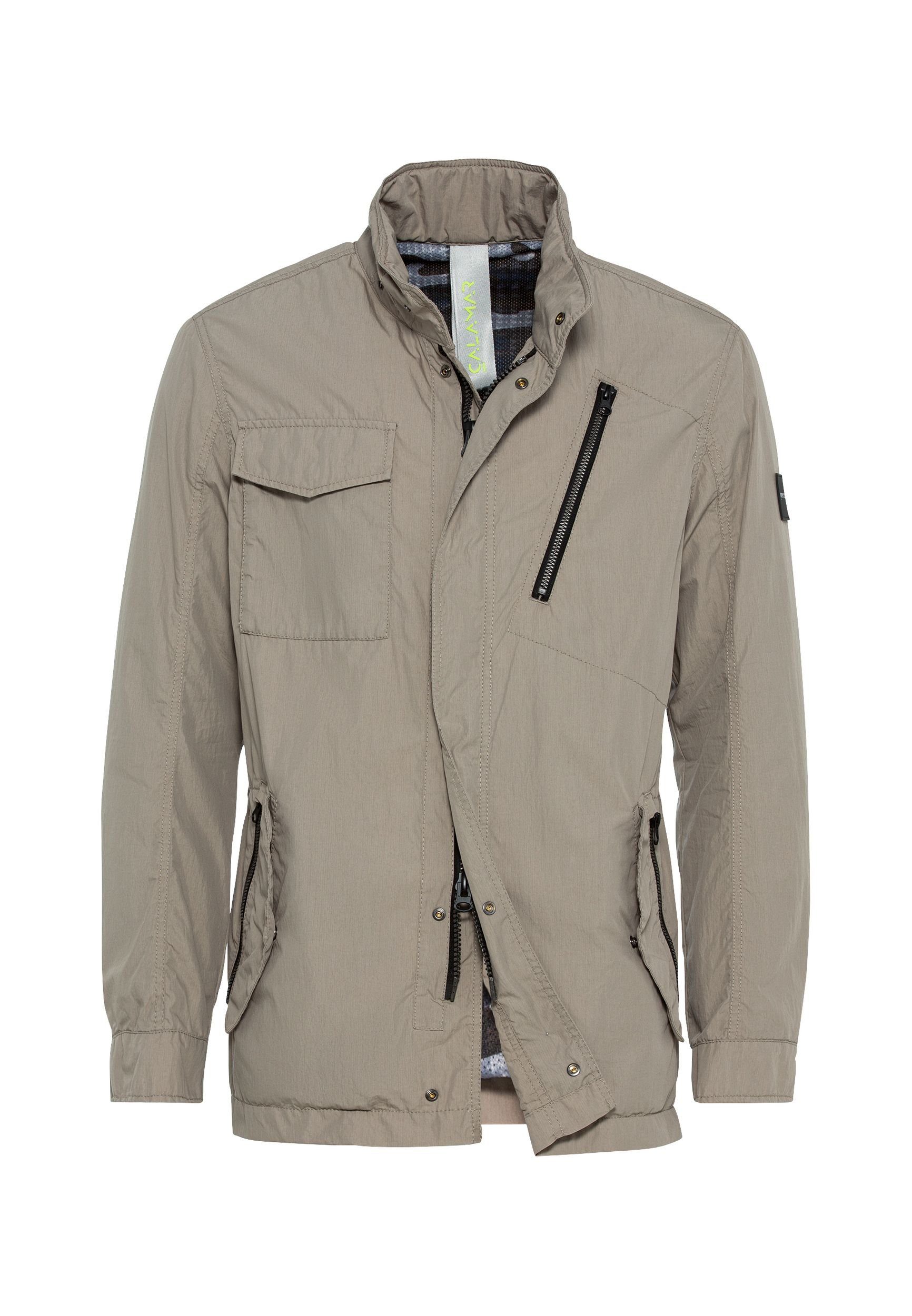 Calamar Outdoorjacke Baumwoll Field Jacket stone