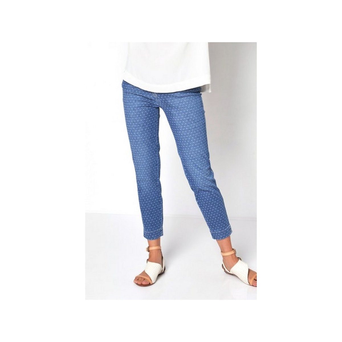 5-Pocket-Jeans TONI (1-tlg) blau