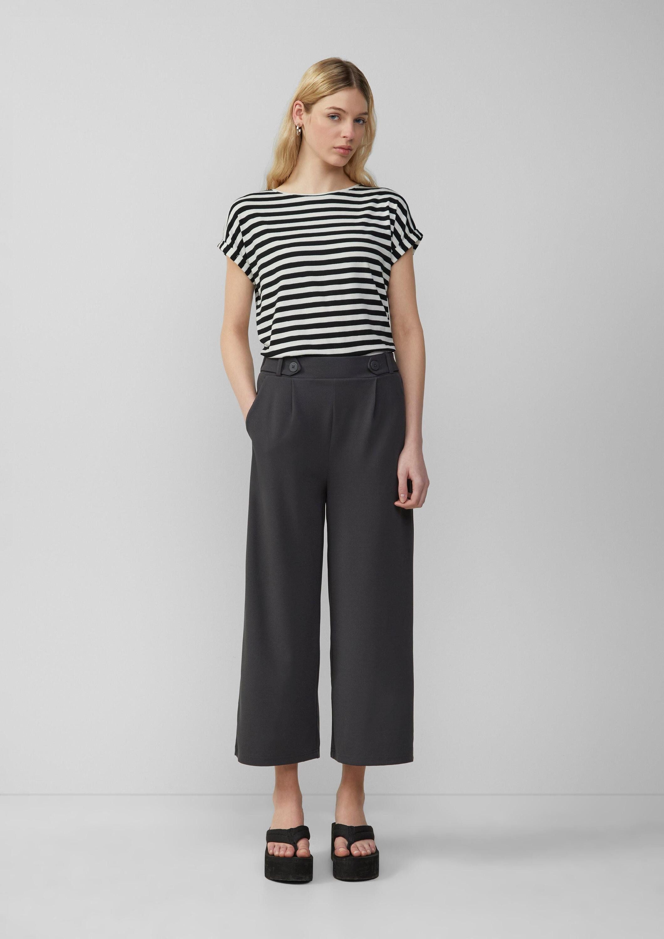 QS Culotte Hose Culotte aus Interlockjersey günstig online kaufen