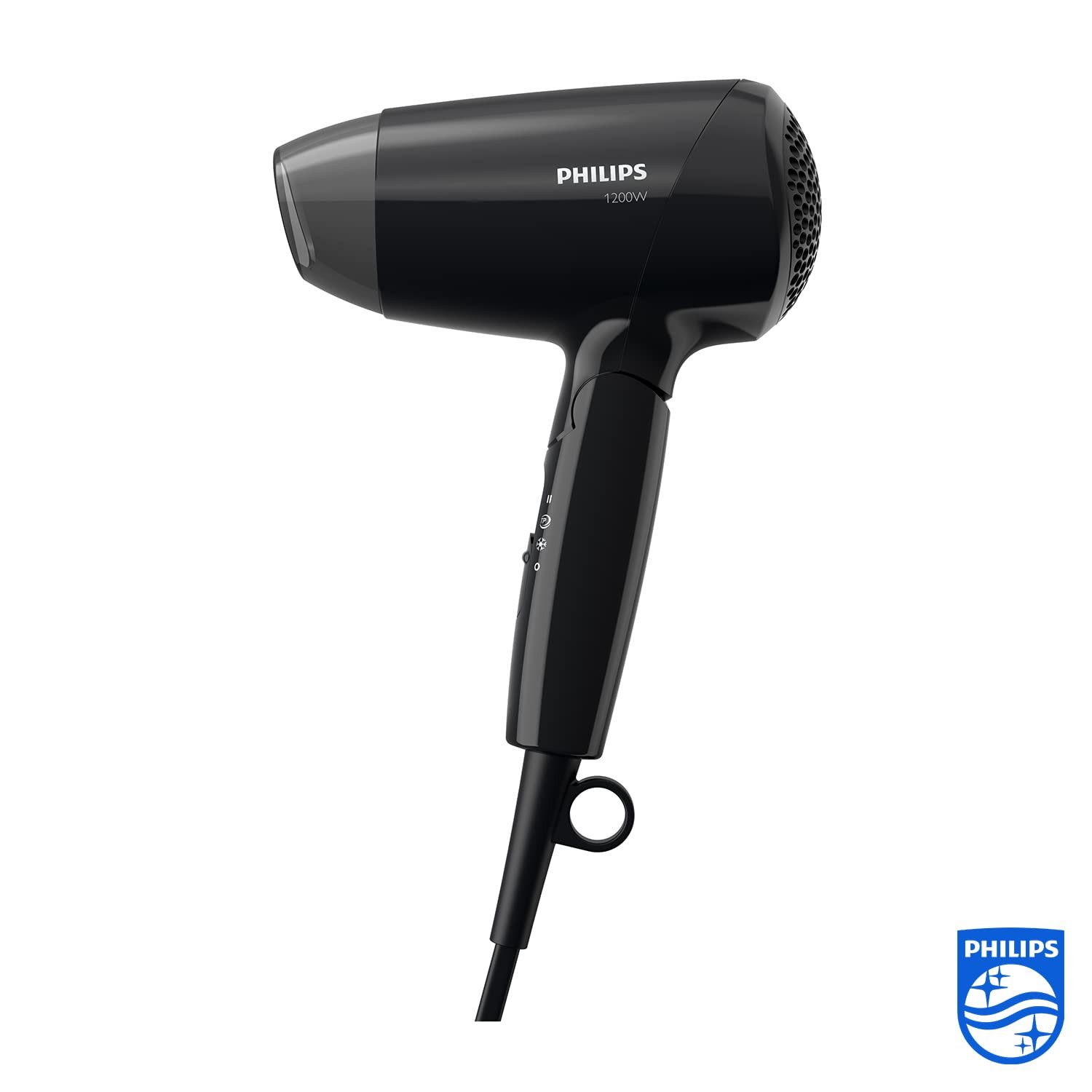 Philips Haartrockner Essential Care, 1200 W, ThermoProtect-Einstellung, kompakt und leicht