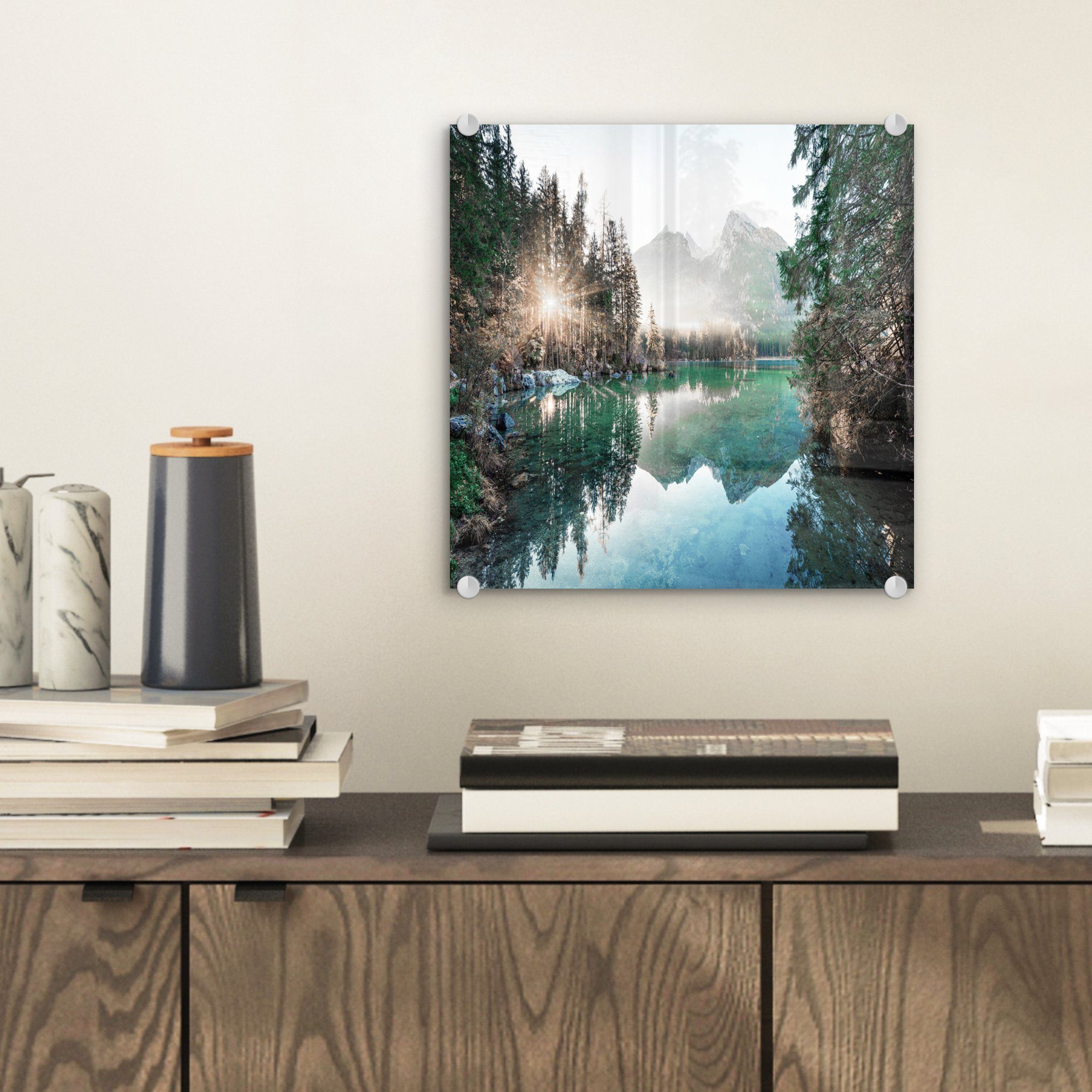 MuchoWow Acrylglasbild Natur - Bäume - günstig online kaufen