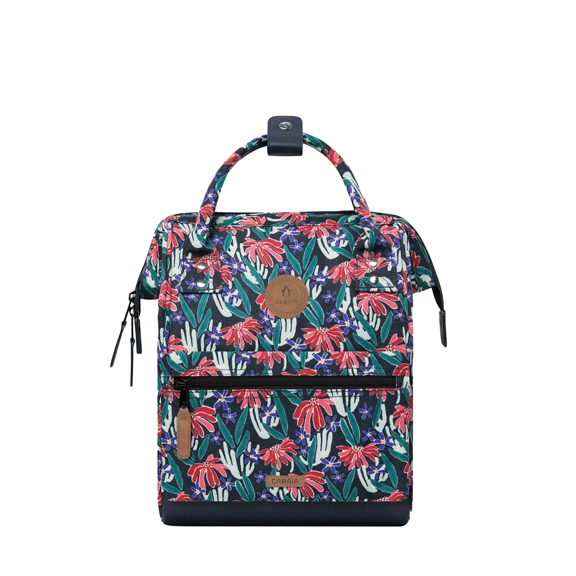 CABAIA Rucksack Edea (Set, 3-tlg., inkl. 2 auswechselbaren Vordertaschen), Tagesrucksack mit austauschbaren Vordertaschen