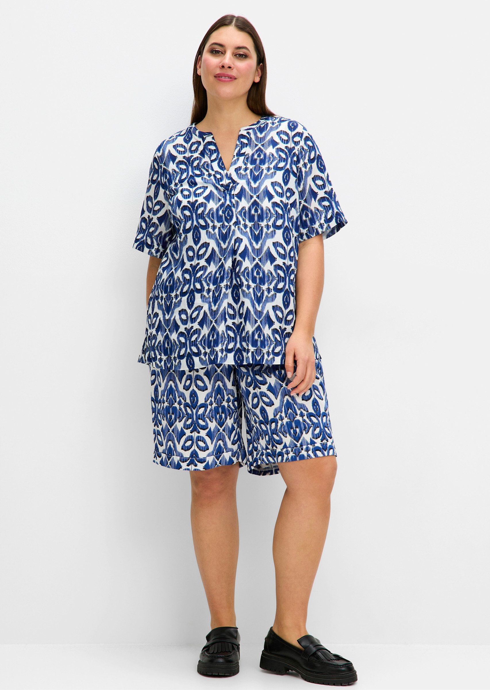 Sheego Klassische Bluse Tunika günstig online kaufen