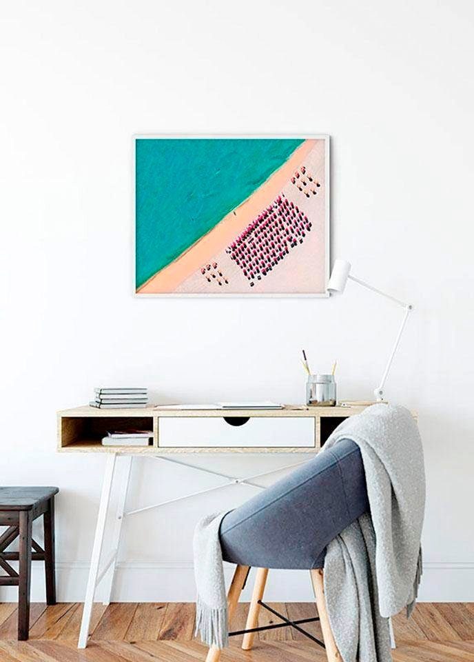 Komar Bild South Beach, Strand (1 St), Wandbild zur Dekoration - ohne Rahmen