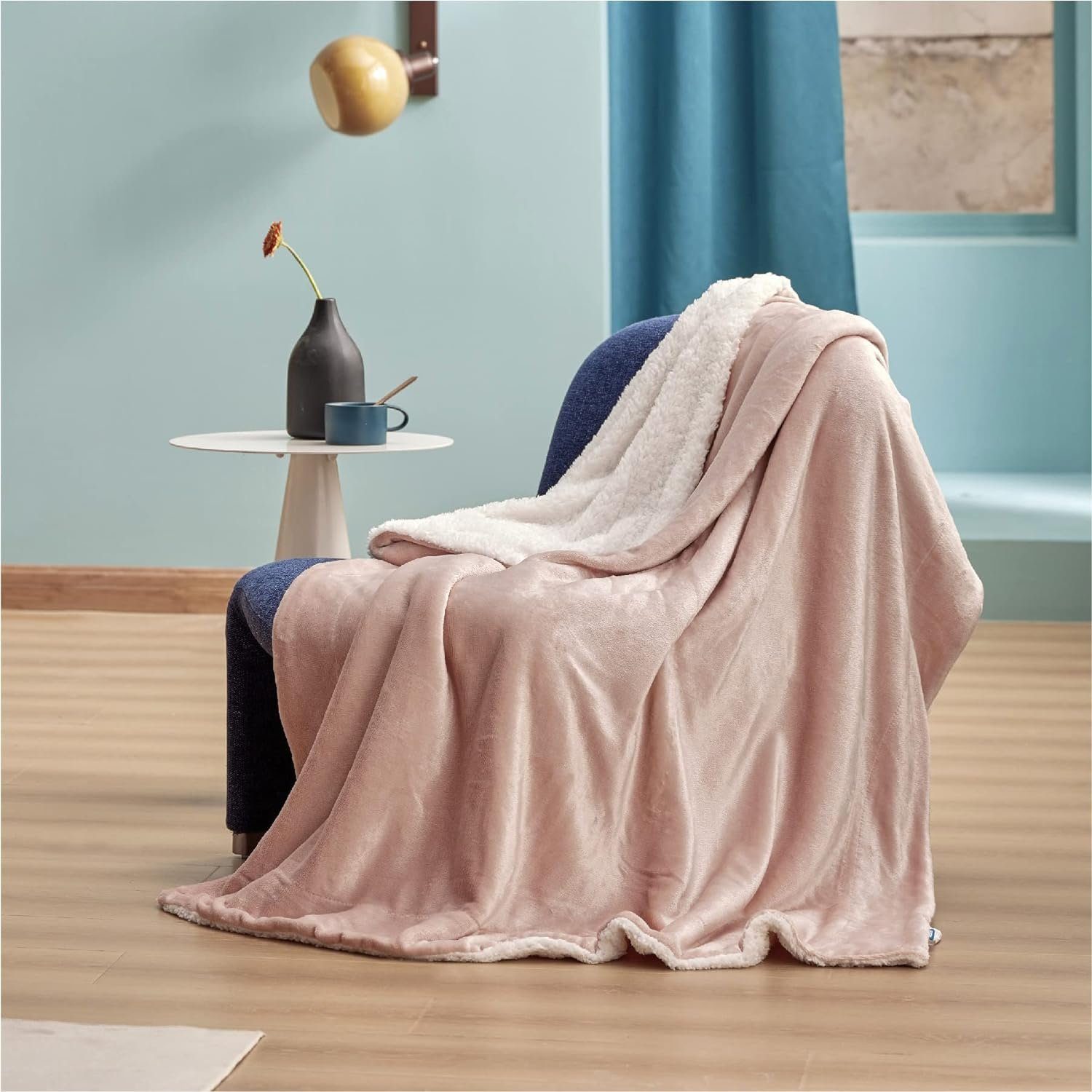 XDeer Tagesdecke Fleecedecke Kuscheldecke Flauschig Decke Sofadecke Wohndecke, warm Sofaüberwurf Decke,dick,flauschig,warm,waschbar, für Winter