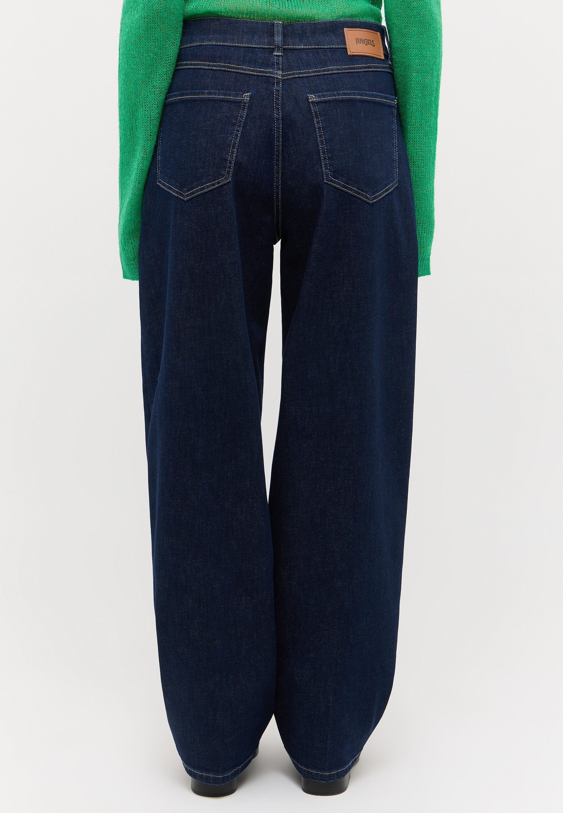 ANGELS 5-Pocket-Jeans ELVA in modischer O-Shape Passform