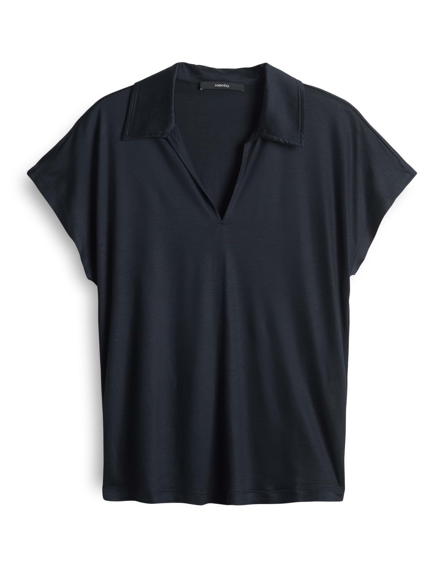 someday Poloshirt KENDRI Regular aus Eco Viskose günstig online kaufen