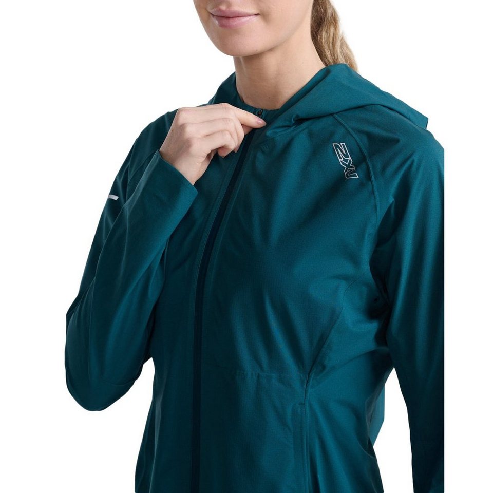 2xU Funktionsjacke Laufjacke Light Speed WP Jacket (1-St) 20.000mm  wasserdicht / 50.000gm2 atmungsaktiv / 2.5L Membran