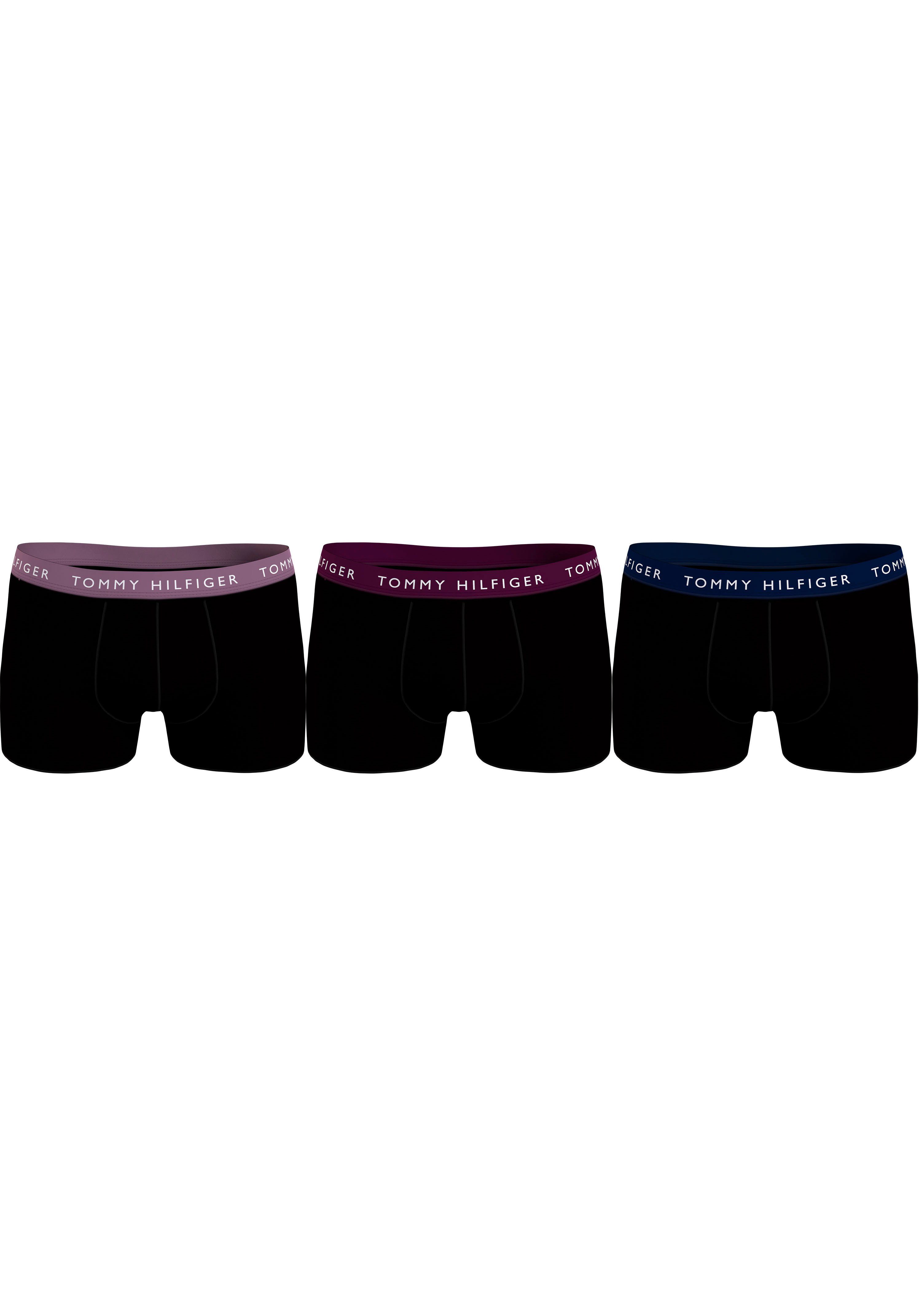 Tommy Hilfiger Underwear Trunk (Set, 3-St., 3er-Pack) mit Logo auf dem Taillenbund Desert Sky/Clas Brgn