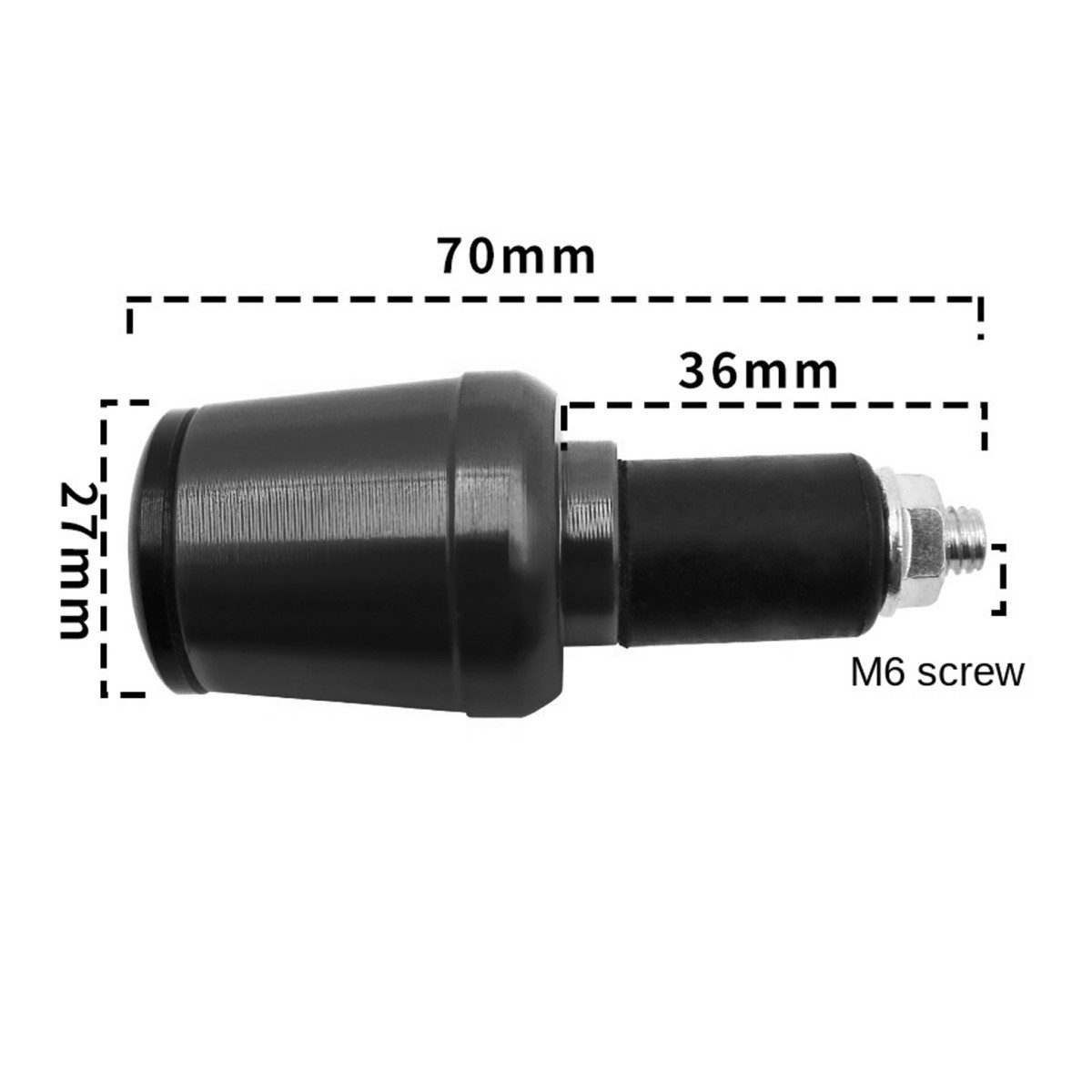 Tourtecs Lenkervorbau Lenkerenden / Motorrad Lenkergewichte # LE5 für universal Lenker schwa