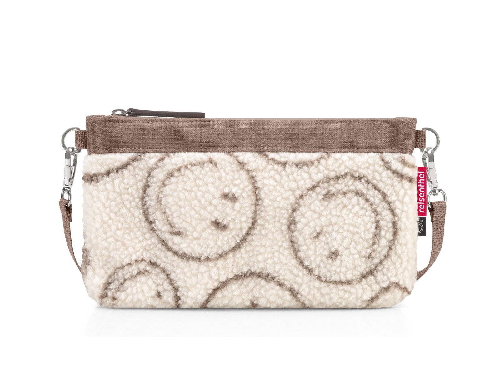 REISENTHEL® Umhängetasche mini pouch smiley® teddy chocolate – Bild 2 von 3