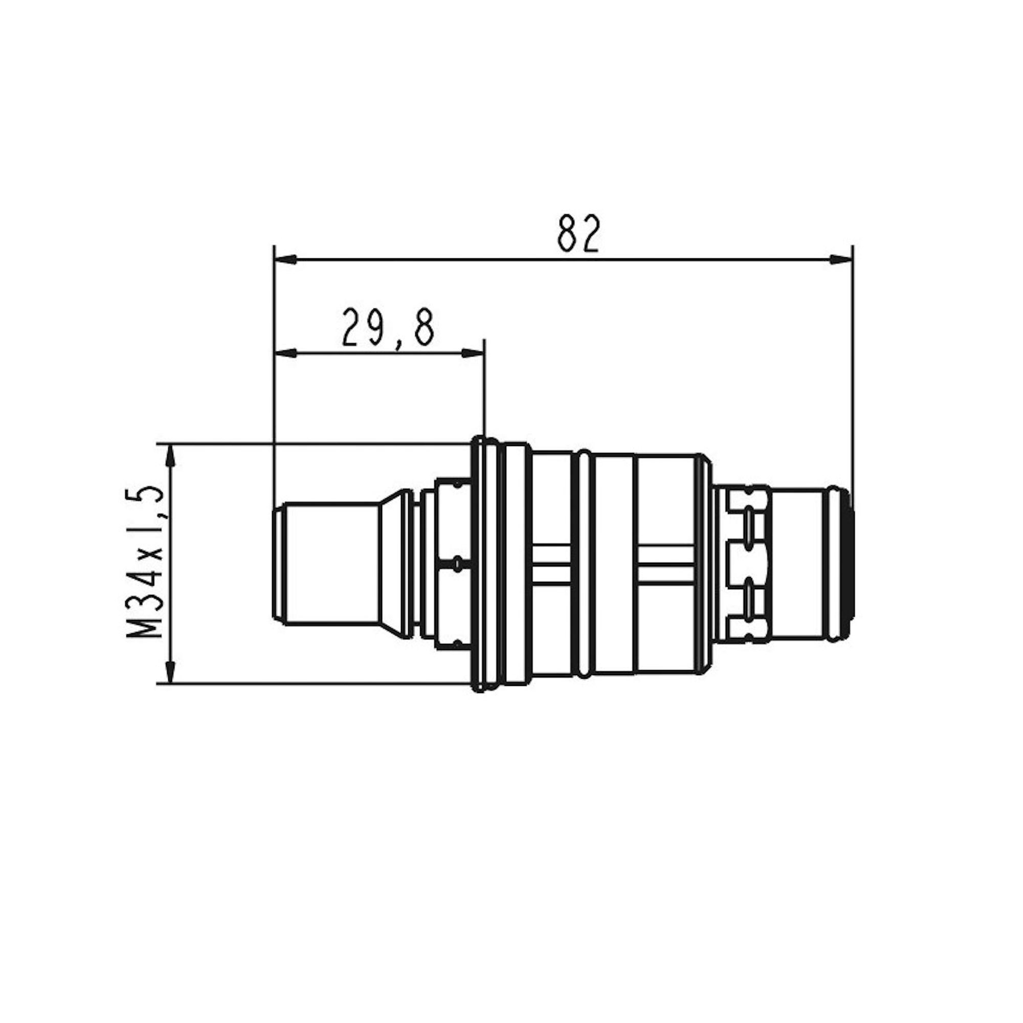 Ideal Standard Badarmatur Standard Thermoelement für Aufputz-und Unterputz-Thermostate