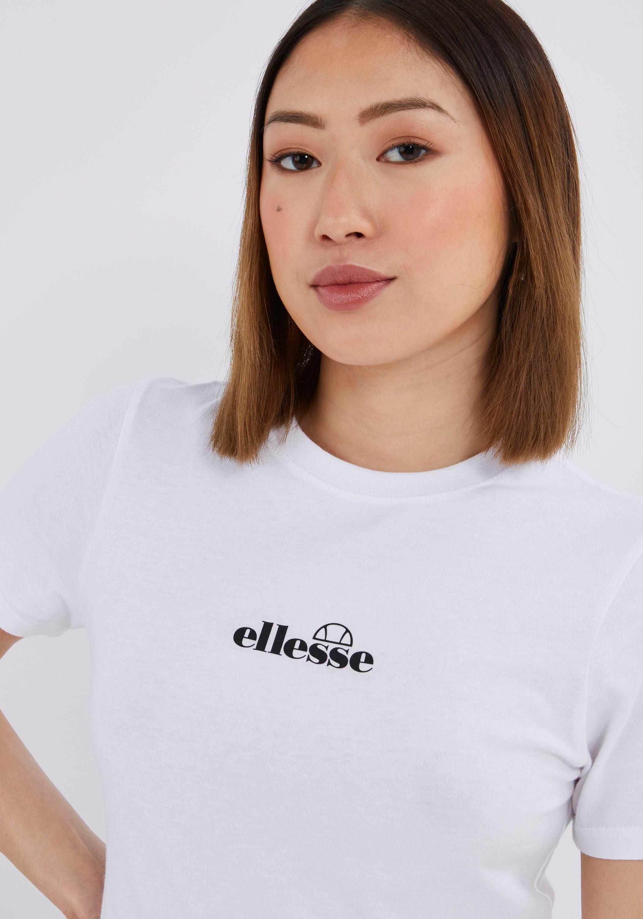 BECKANA Ellesse T-SHIRT white T-Shirt