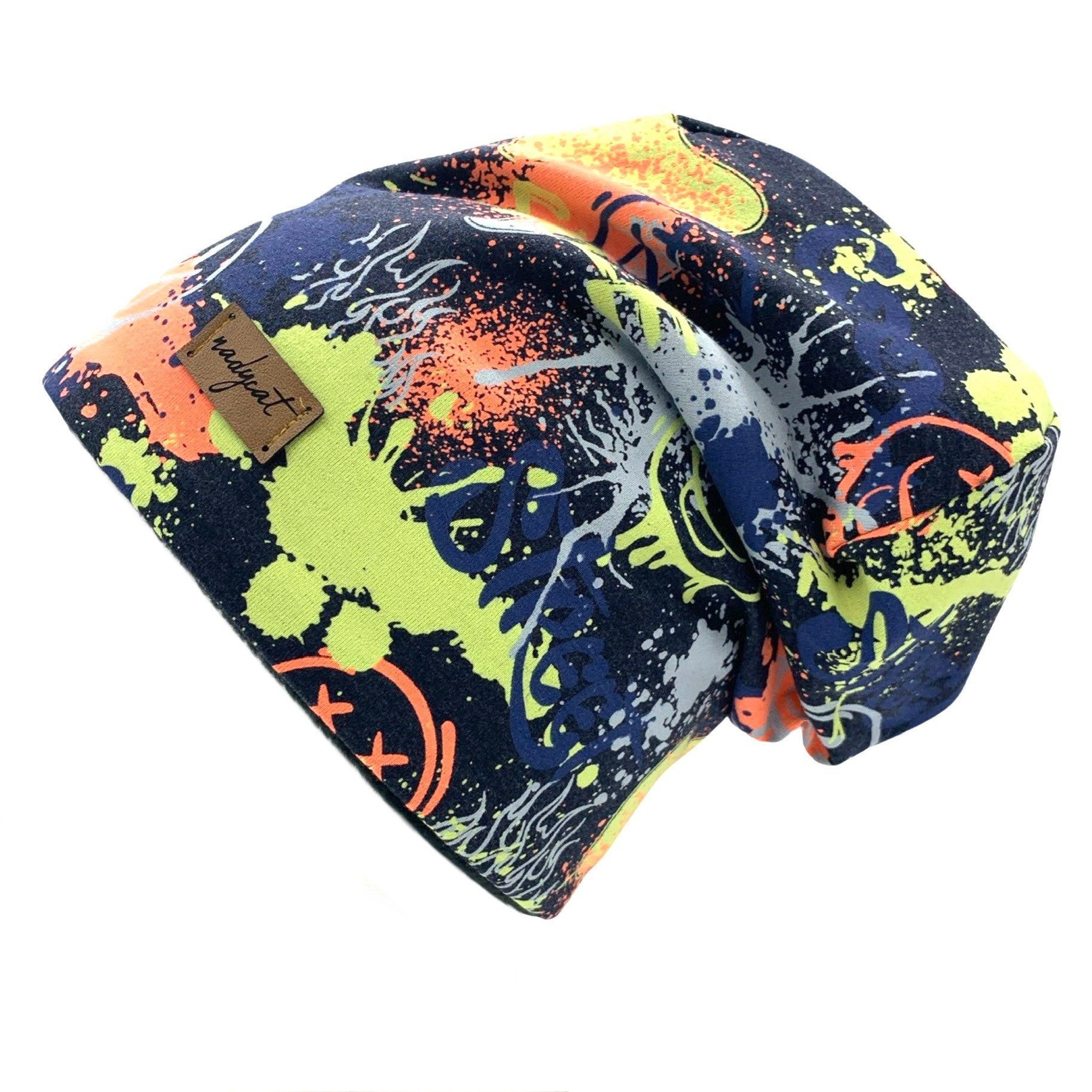 nadycat Beanie NEON GRAFFITI navy (2-St., günstig online kaufen