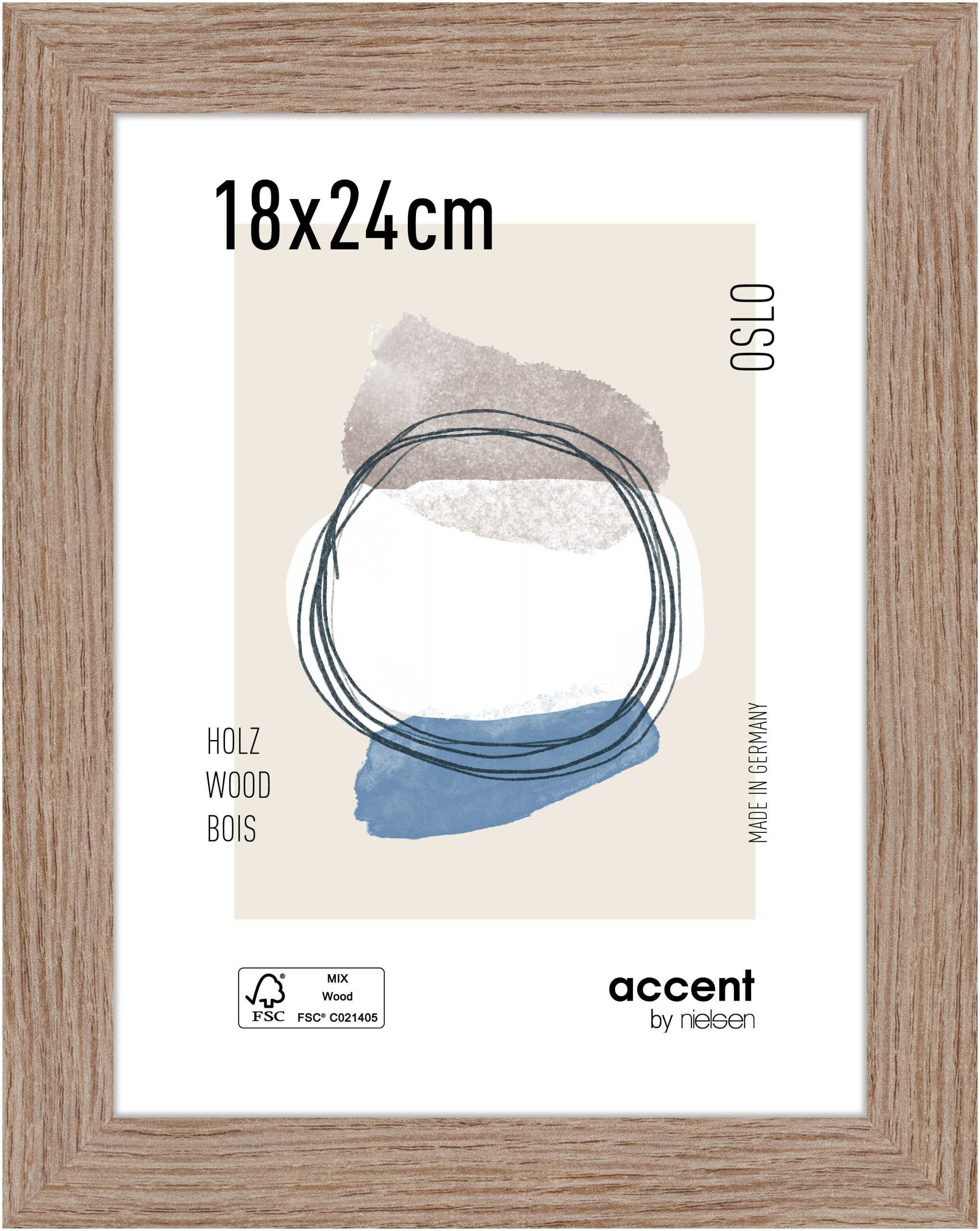 accent by nielsen Bilderrahmen Holz Bilderrahmen Oslo, (1 St)