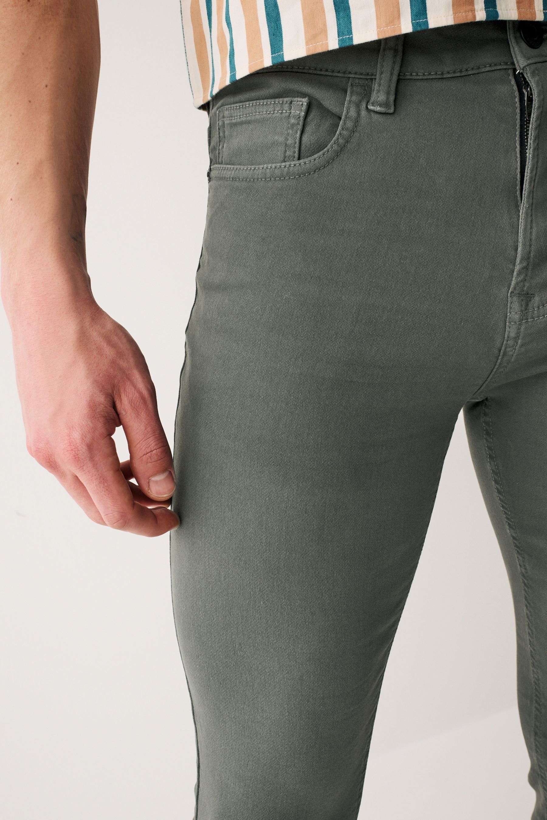 Slim Green Stretch Next (1-tlg) Motion Flex - Jeans Slim-fit-Jeans