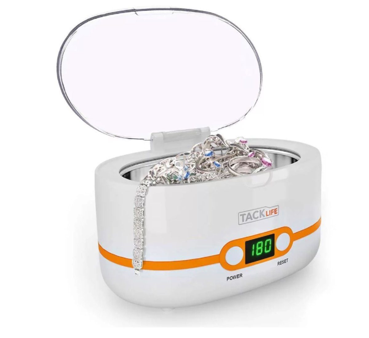 TACKLIFE Ultraschallreiniger, 600ml 42 kHz Ultraschallreinigungsgerät