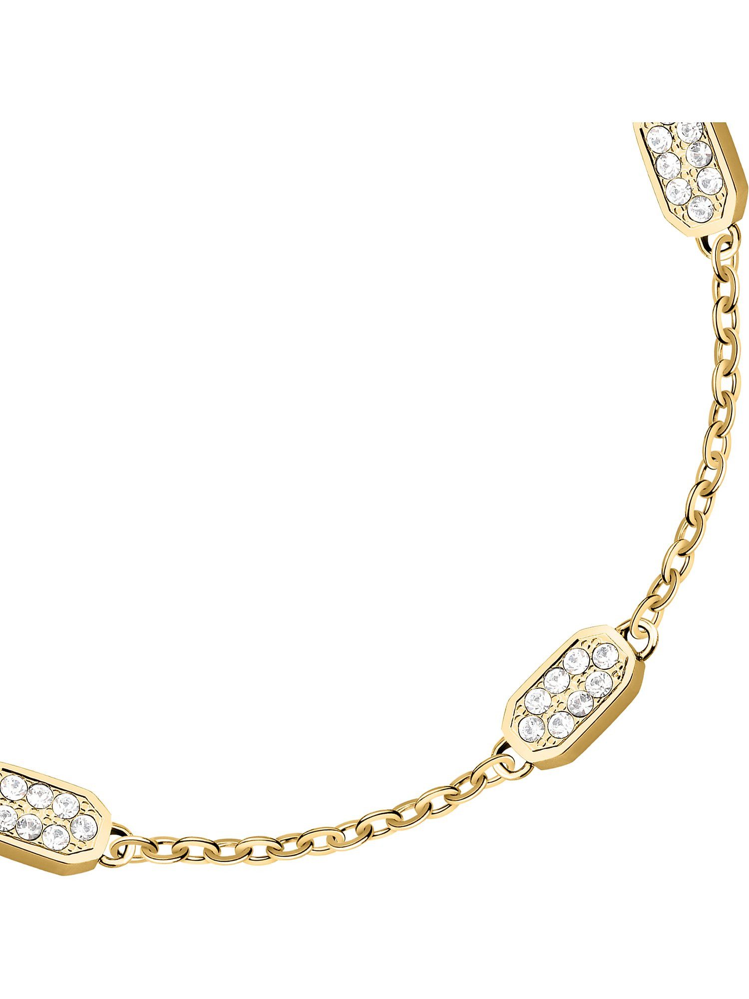 KARL LAGERFELD Armband Karl Lagerfeld Damen-Armband Edelstahl Kristall, Crystals