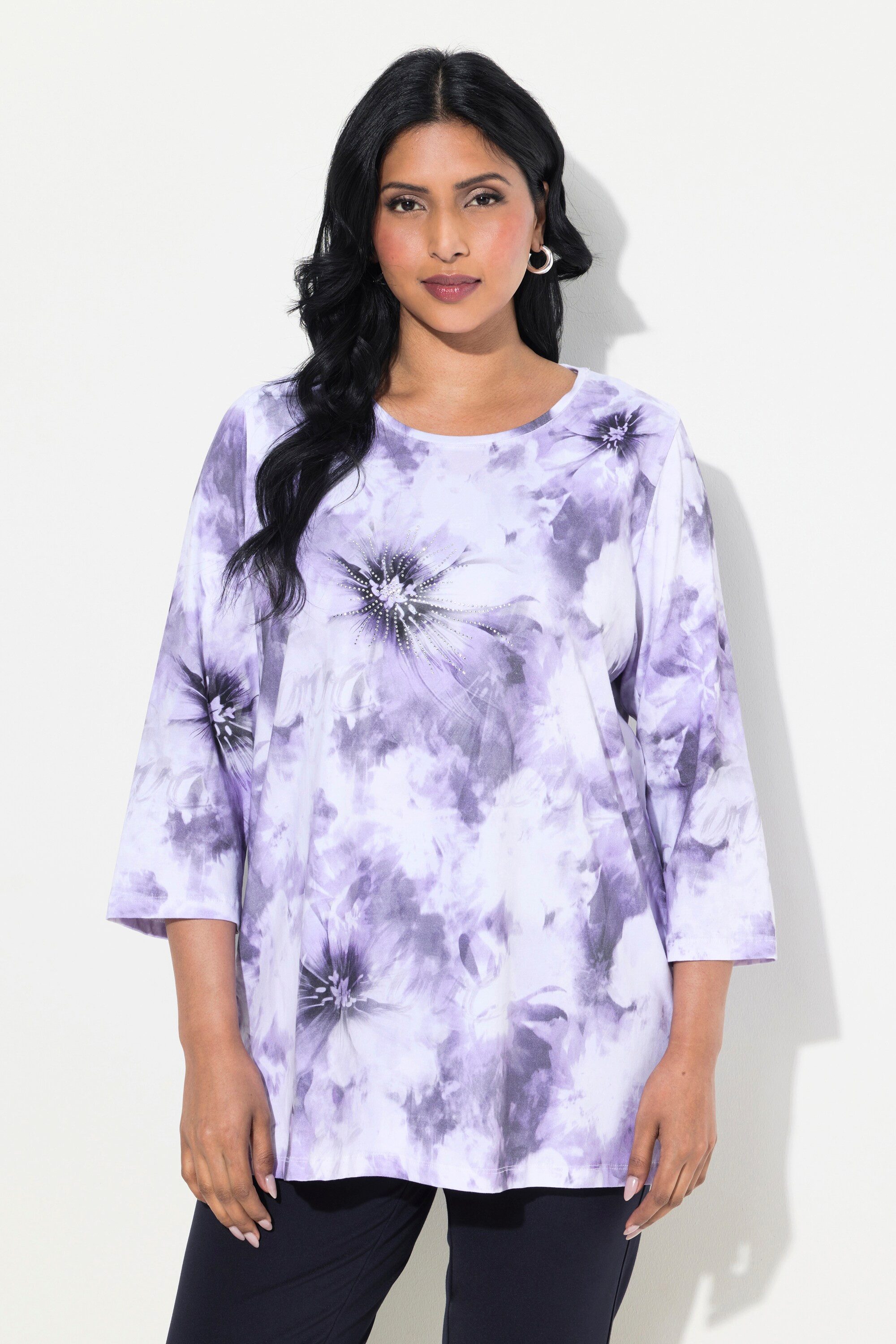 Ulla Popken T-Shirt Shirt Pima Cotton günstig online kaufen
