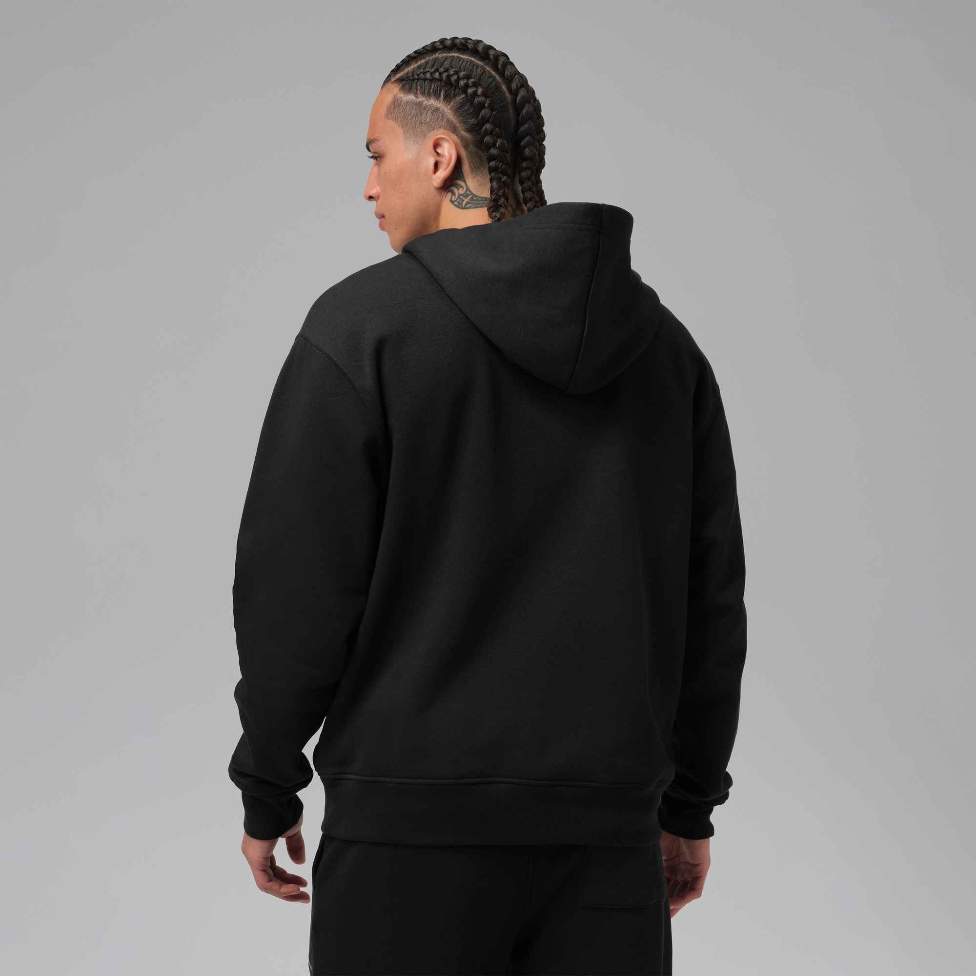 Jordan Trainingsshirt M J JUMPMAN FLC HBR PO 2 für sportliche Aktivitäten, leichte Qualität, weiche Innenseite