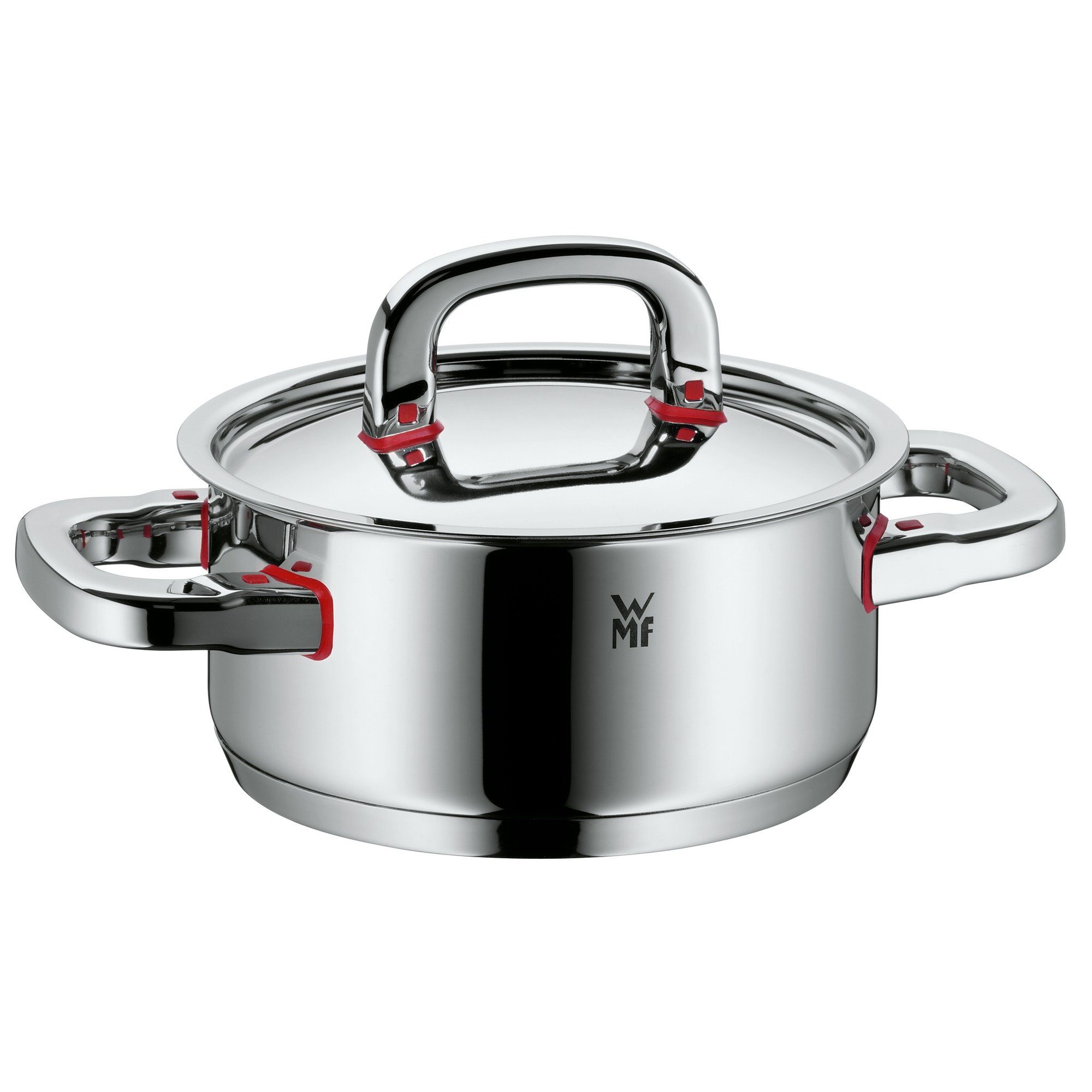 WMF Bratentopf Premium One, Cromargan® Edelstahl rostfrei 18/10 (1-tlg., 1x Bratentopf mit Deckel 16,5 cm (Volumen 1,5l, Höhe 7,5 cm), - optimal für Herdplatten mit Ø 14,5 cm