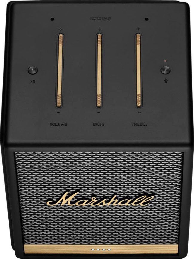 Marshall Uxbridge VOICE (Bluetooth, 1.0 schwarz Google Bluetooth-Lautsprecher WLAN)