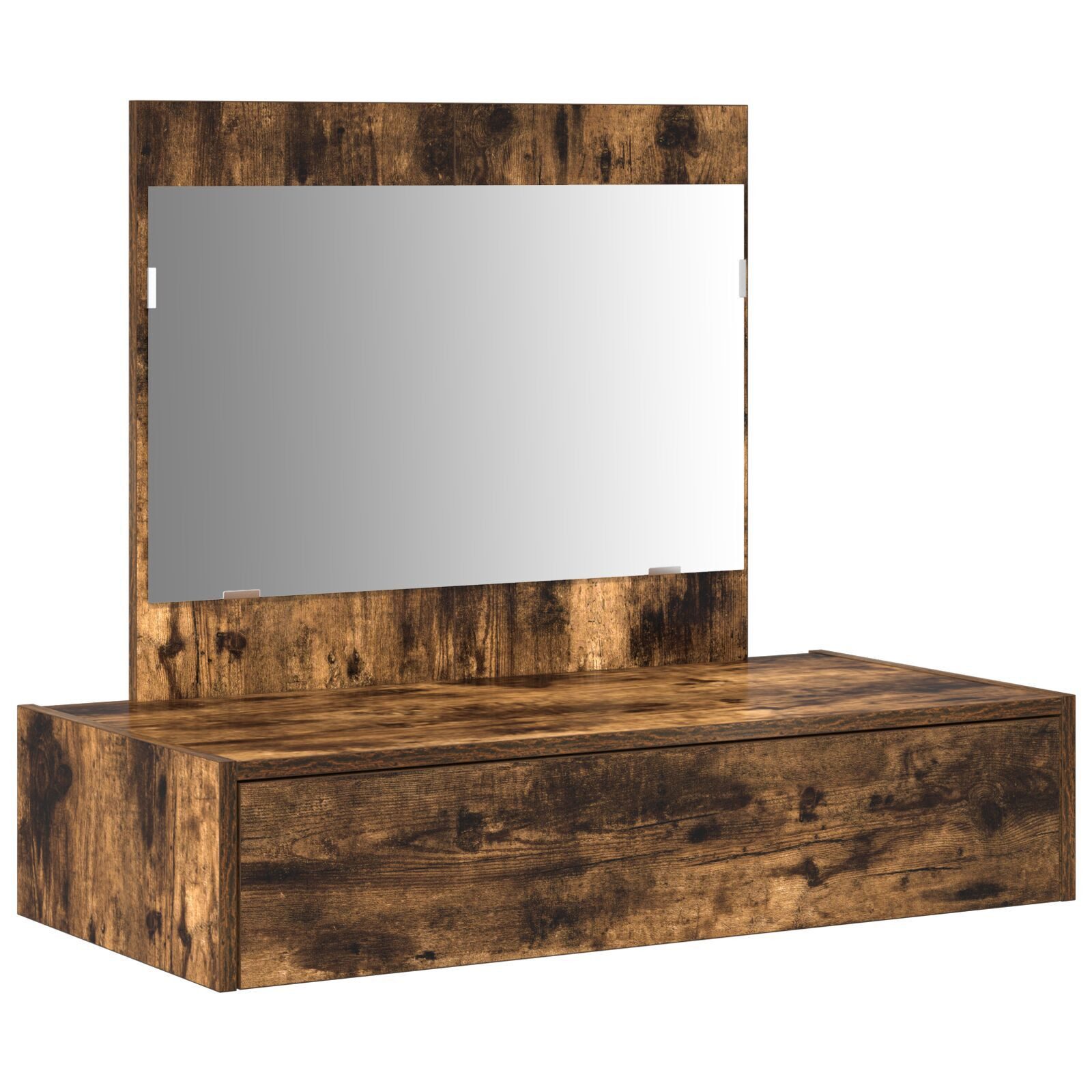 vidaXL Schminktisch Schminktisch Wandmontage Räuchereiche 83x40x70 günstig online kaufen