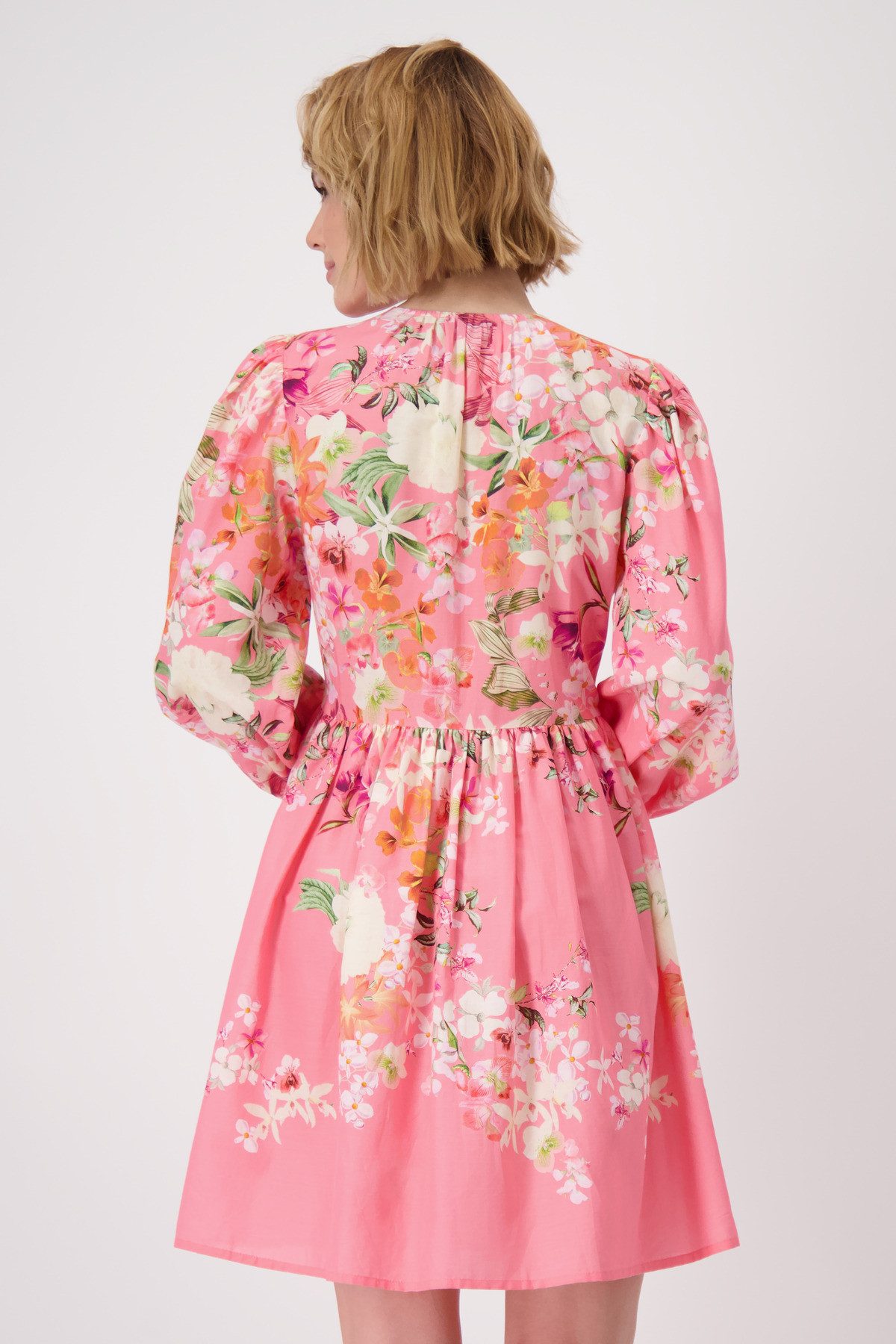 Monari Druckkleid mit Blumenmuster günstig online kaufen