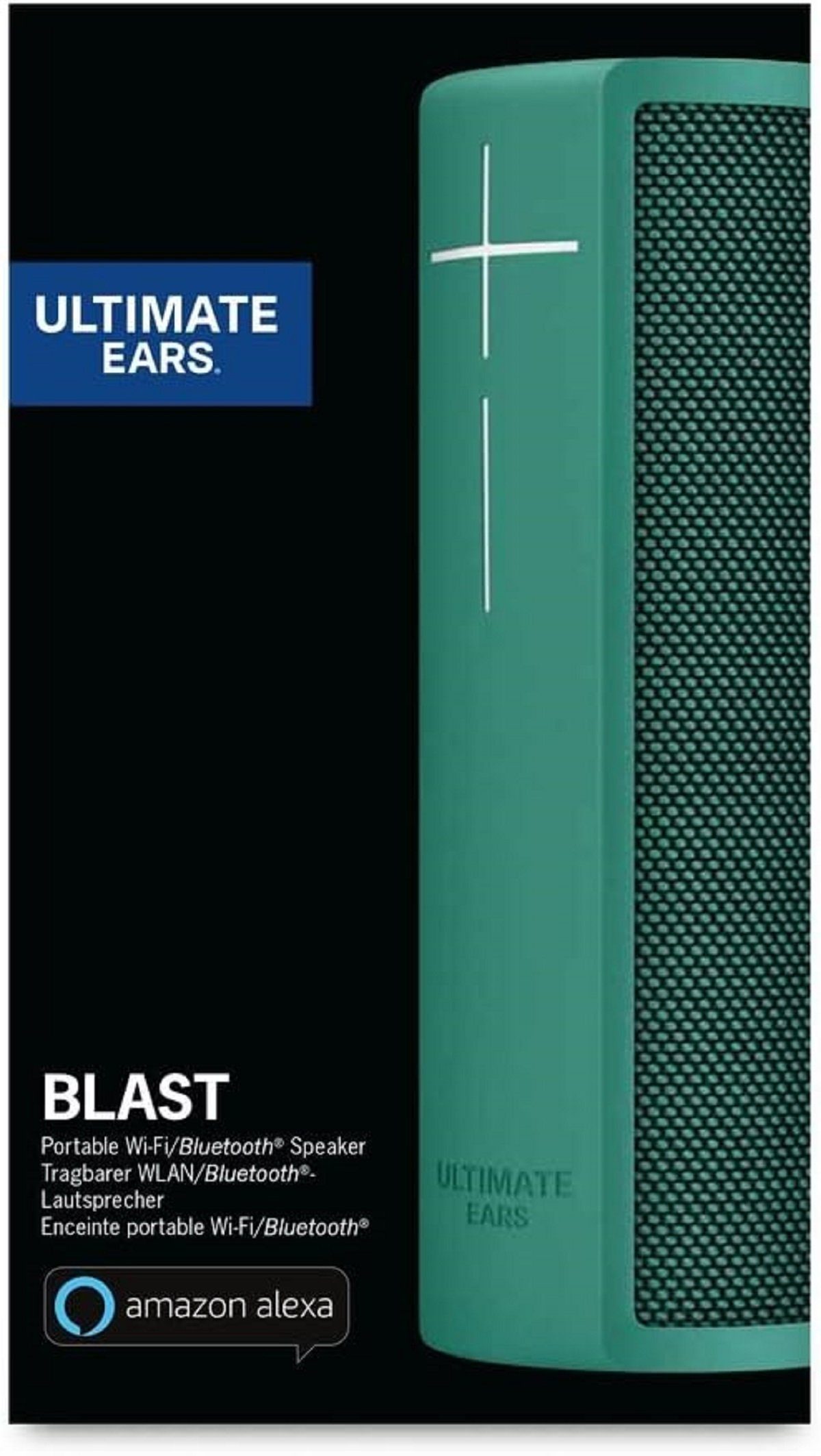 Blast Tragbarer Ears Ultimate Bluetooth-Speaker IP67 12-Stunden Bluetooth/WLAN Lautsprecher Akku