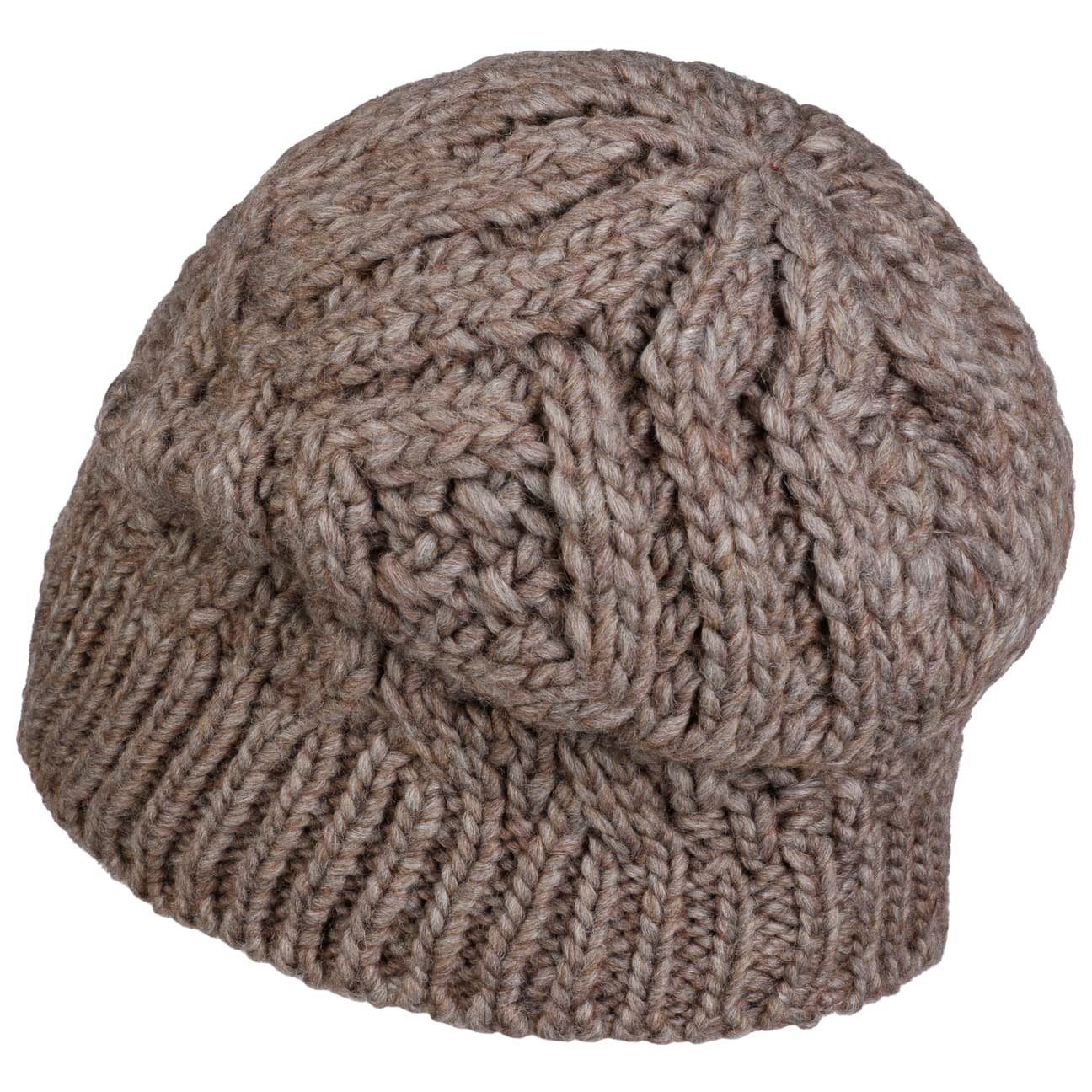 Seeberger Beanie (1-St) Beanie Futter mit taupe