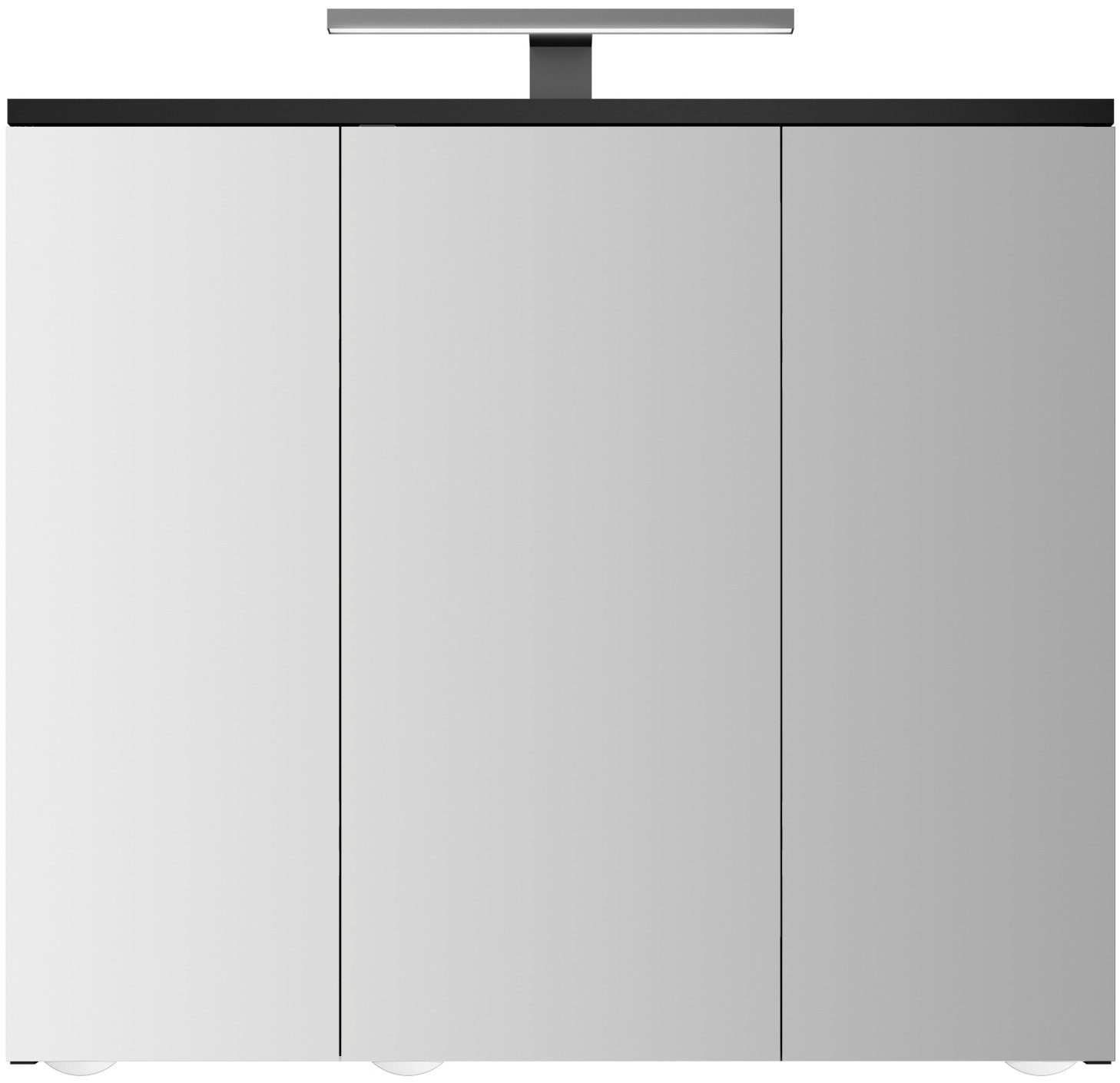 jokey Badezimmerspiegelschrank Arda LED (1-St) 72,2 x 68,2 cm, Tiefe 19,5 cm