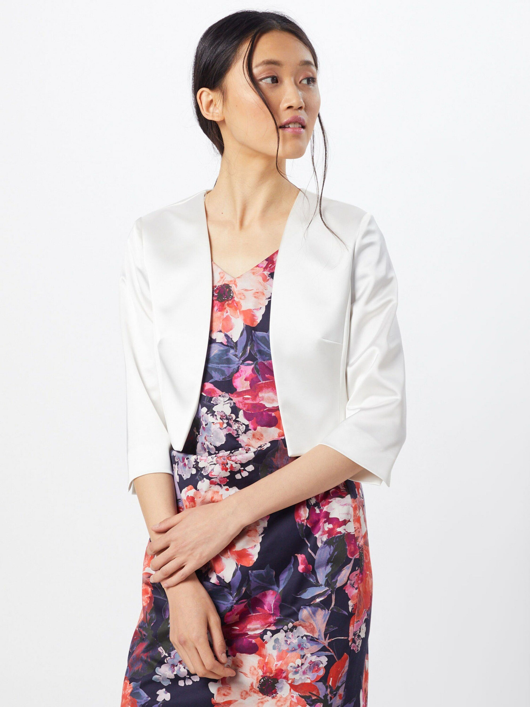 Vera Mont Bolerojacke "Vera Mont Damen Bolero-Jacke mit Kellerfalten" günstig online kaufen