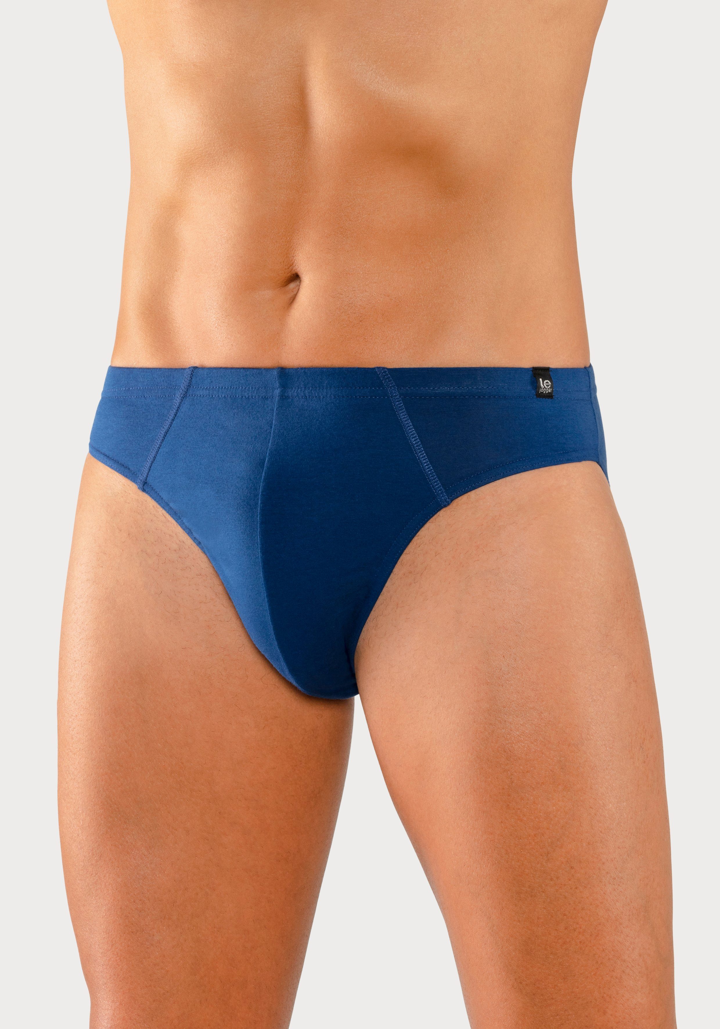 le jogger® Slip (Packung, 4-St), schmaler Bund mit Markenlabel günstig online kaufen