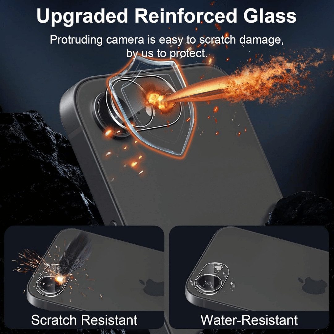 SmartUP Displayschutzglas 3X Schutzglas für iPhone 17e Kamera Panzerglas Panzerfolie Screen 9H für iPhone 17e – Bild 4 von 5