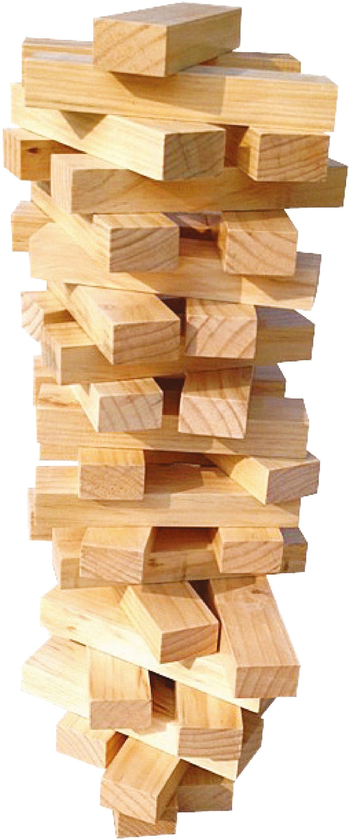 Forchtenberger Puzzle & Spiele Stapelspielzeug XXL Wackelturm