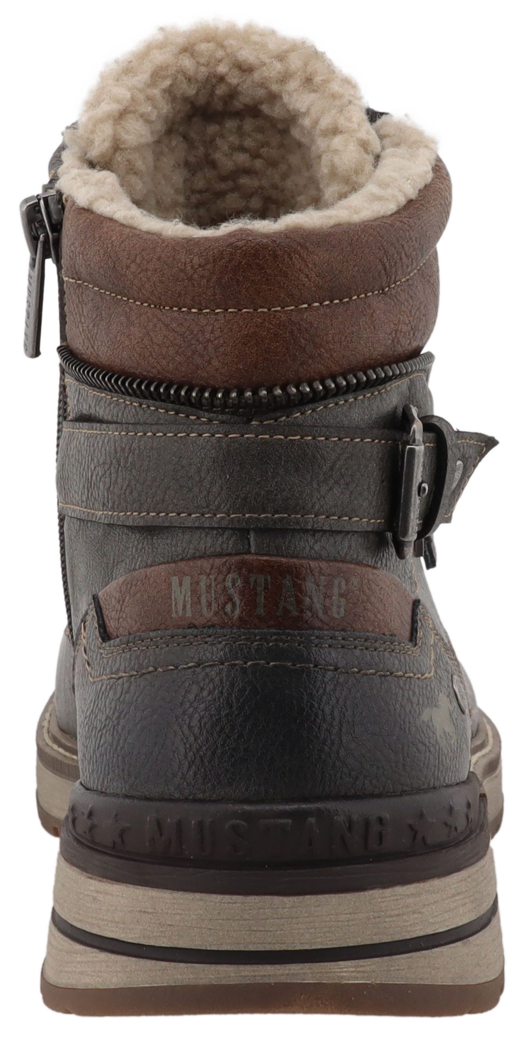 Mustang Shoes Maril Winterboots Workerboots, Schnürboots günstig online kaufen