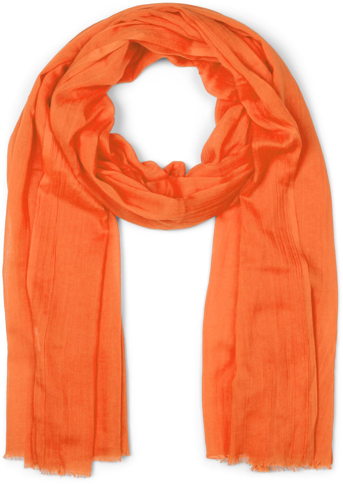 styleBREAKER Modeschal Leichter Schal Einfarbig, (1-St) günstig online kaufen