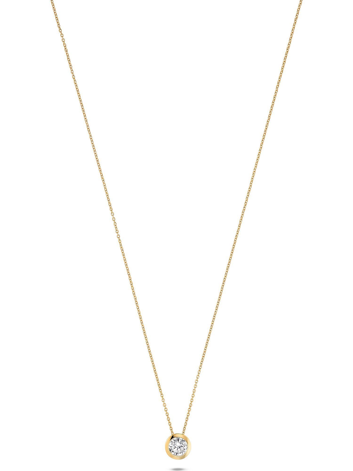 JETTE Silberkette JETTE Damen-Kette 925er Silber 1 Zirkonia, SOLITAIRE günstig online kaufen